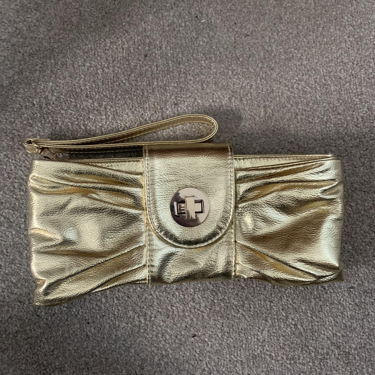 Aldo Gold Clutch Bag gold aldo clutch bag