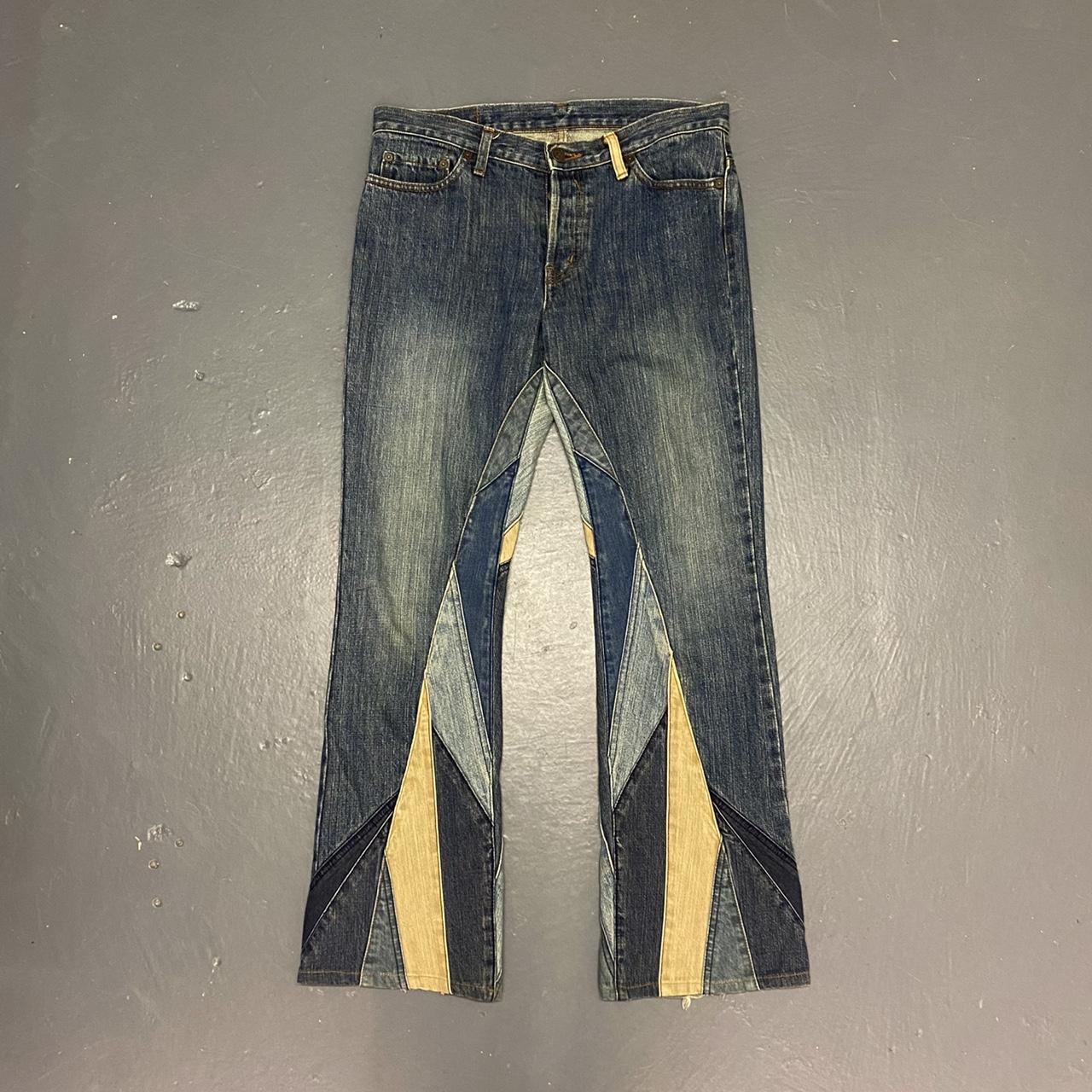 Vintage Hysteric Glamour Patchwork Denim Kinky Depop