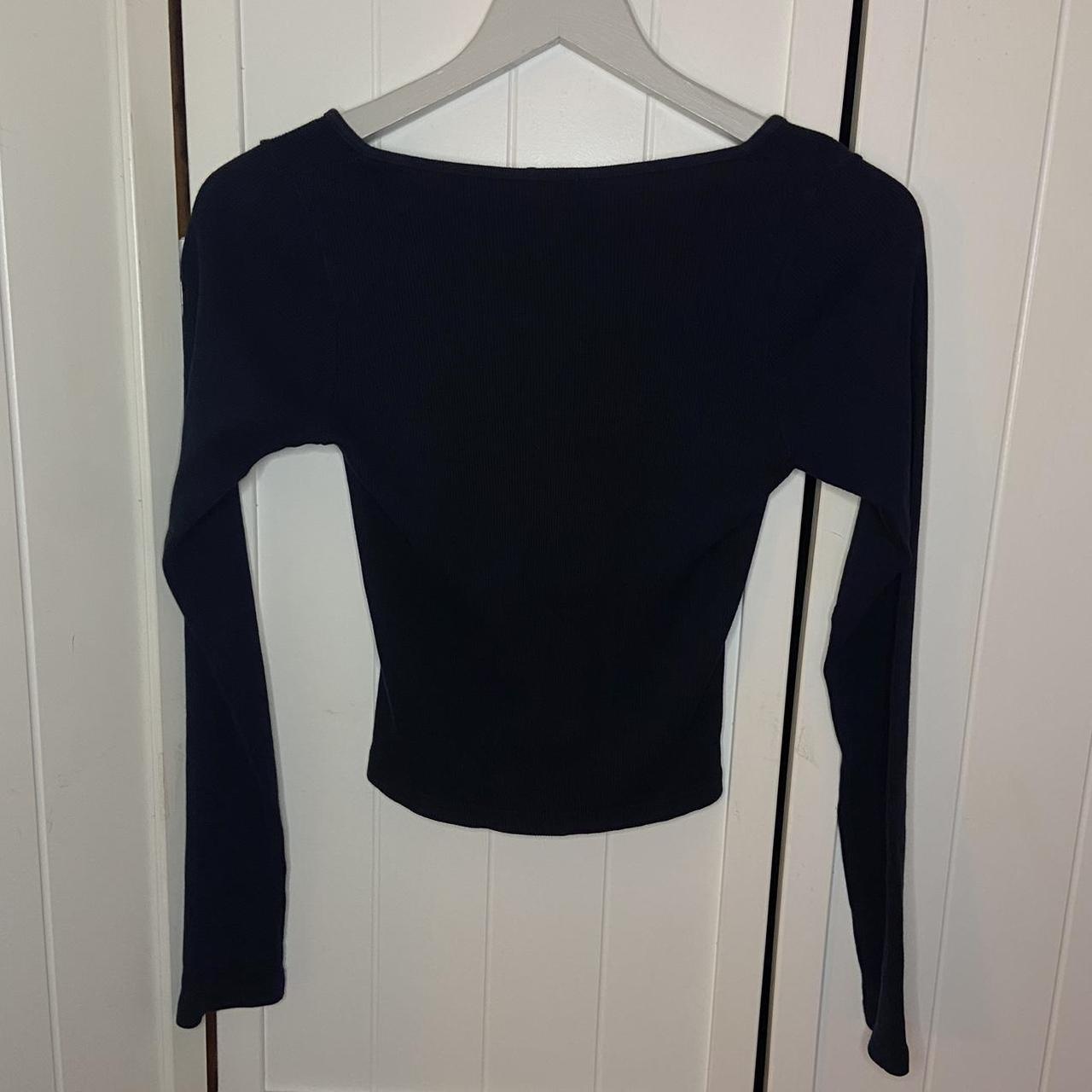 Paige Notched Top Brandy Melville Description... Depop