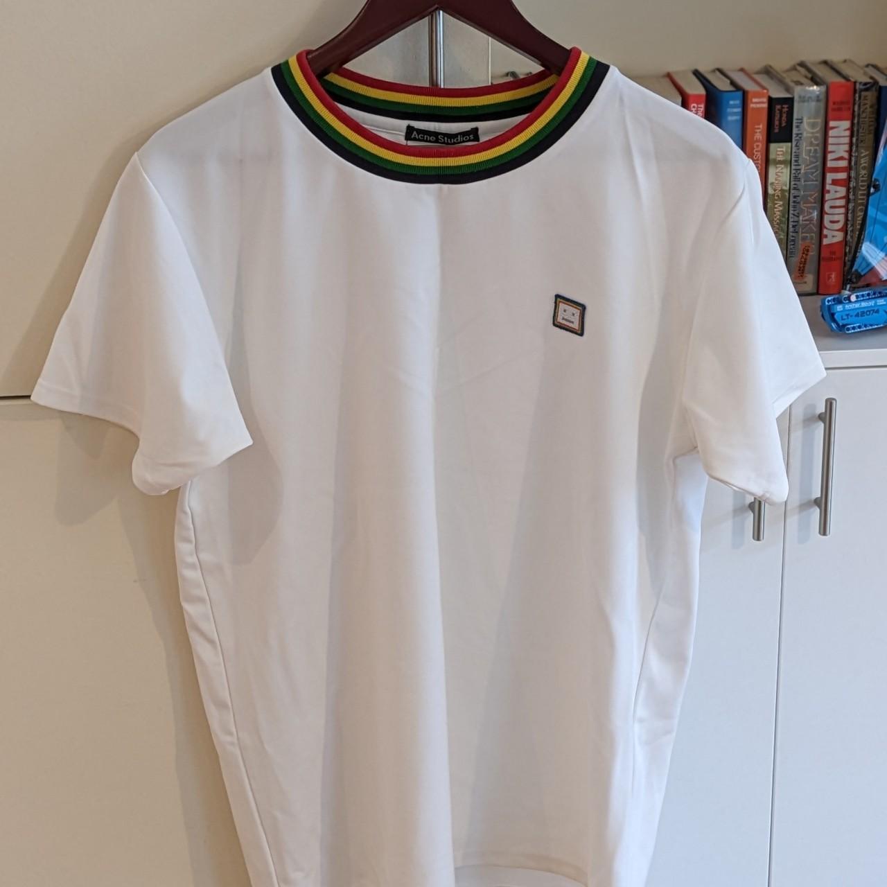 【Acne Studios】Tシャツ FACE レインボー Acne Studios】Tシャツ FACE レインボー