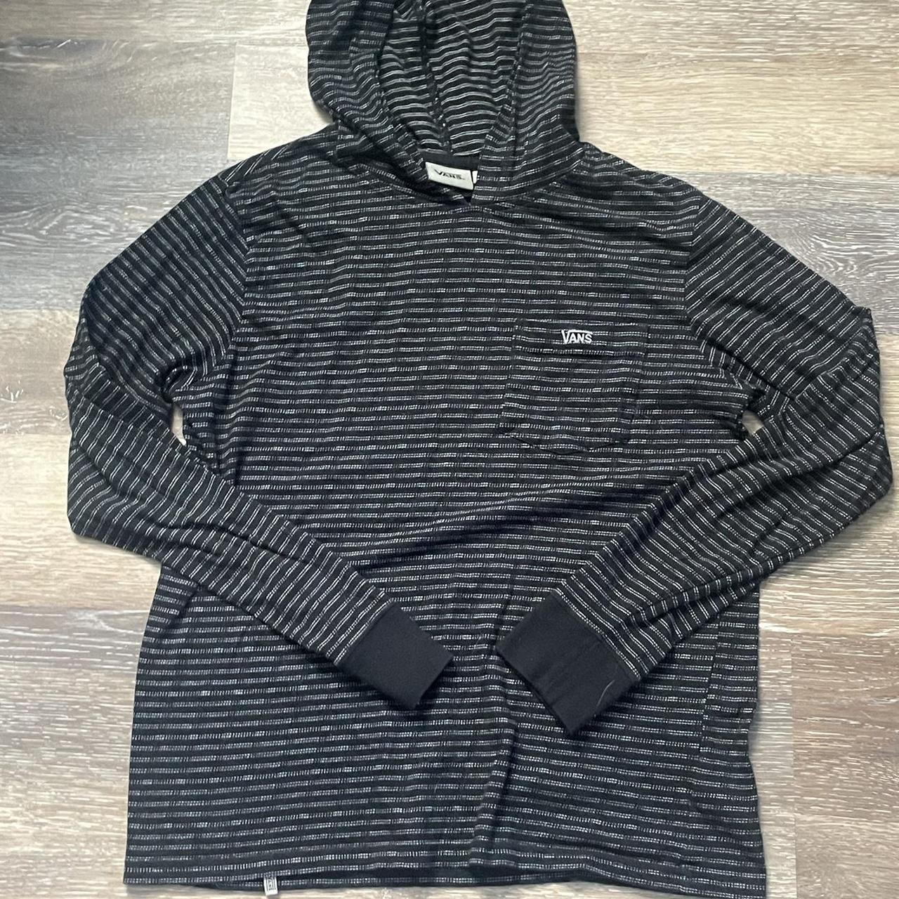 Vans striped hoodie sale