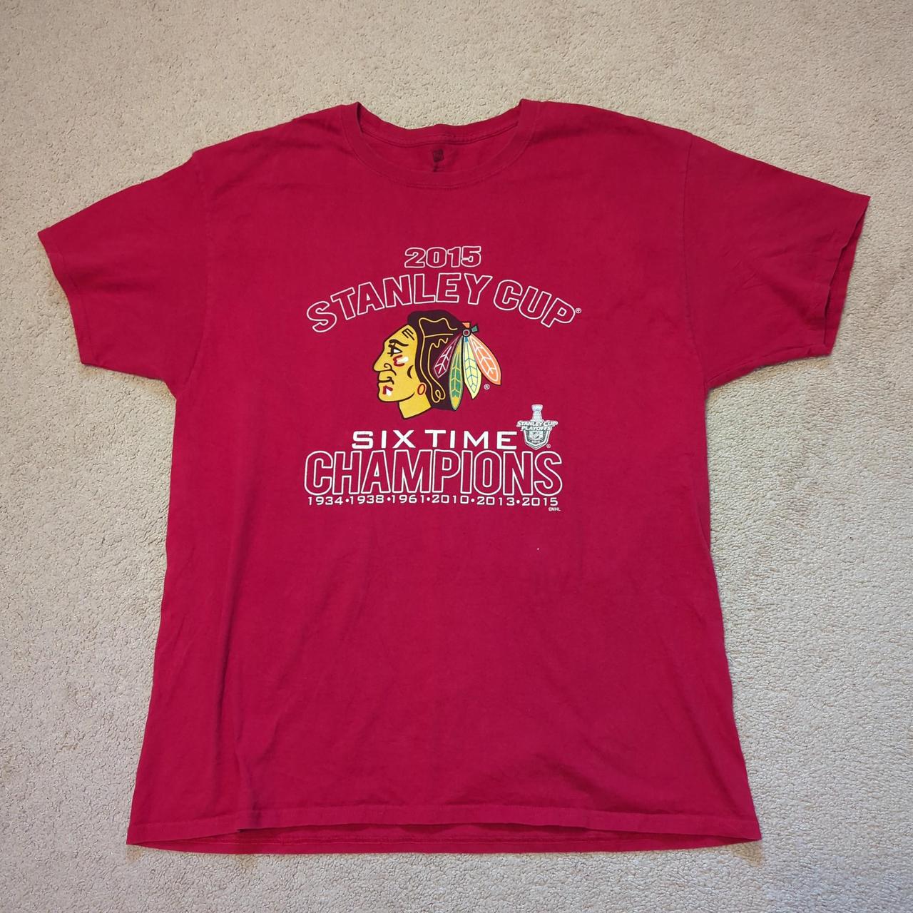 NHL 2015 Chicago Blackhawks Six Time Stanley