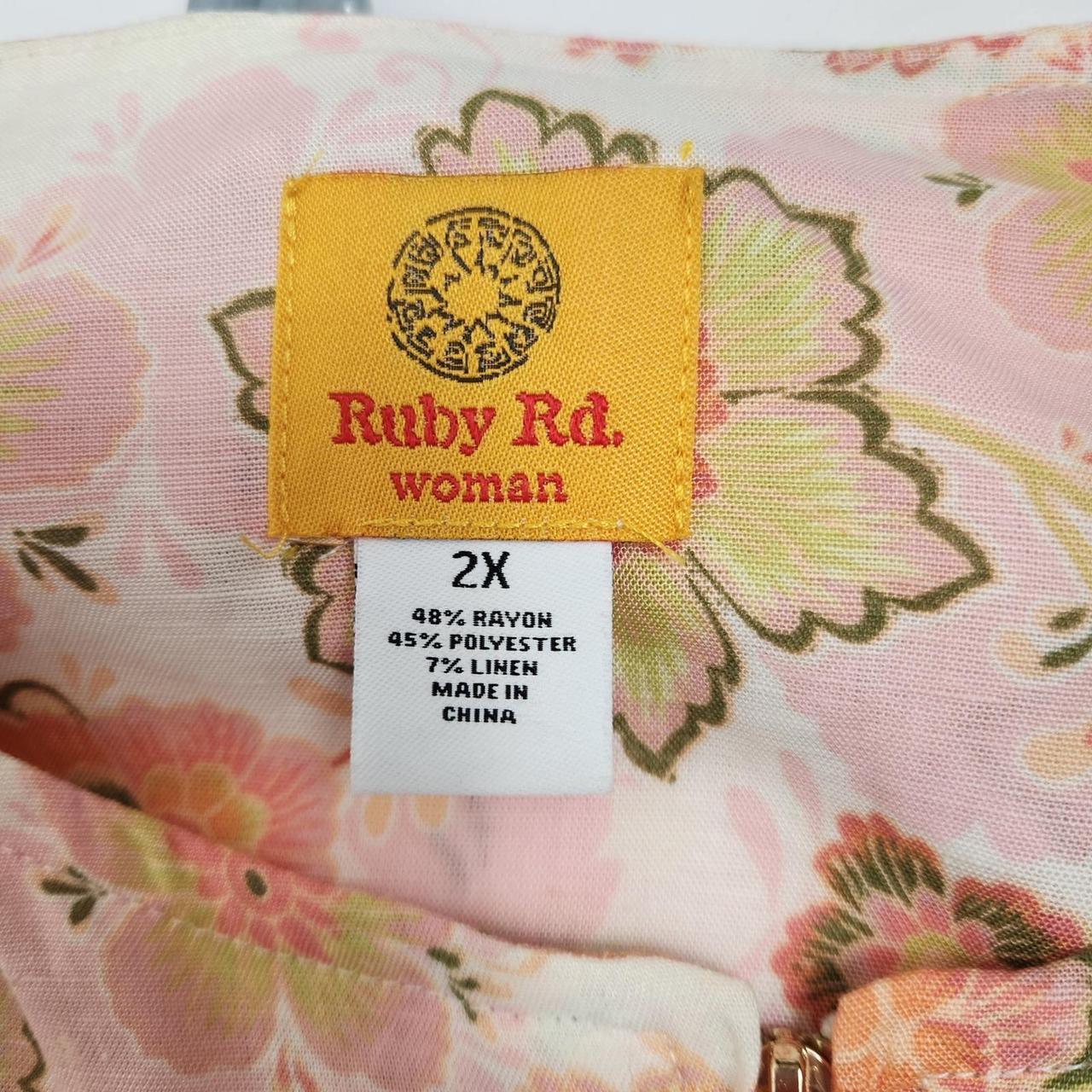 Ruby Rd. Women's Lightweight Jacket - Pink/Orange… - image 6