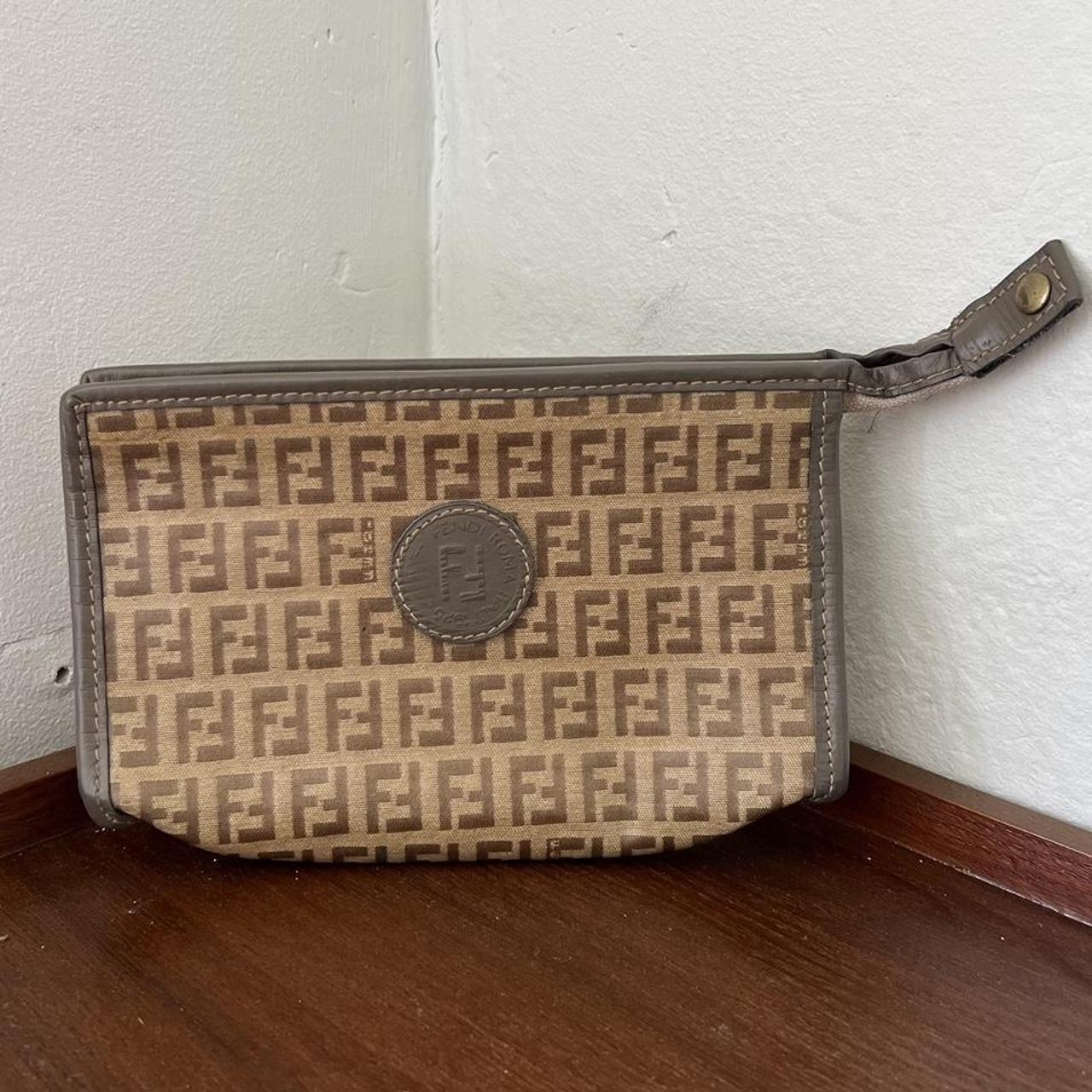 This Vintage monogram Fendi Bag is in good - Depop