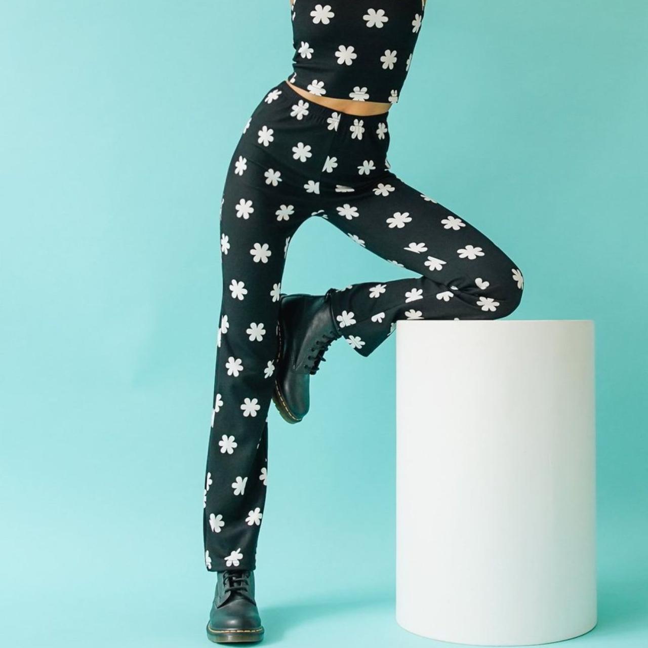 Verge Girl Teach Peace Pants new with tags Black... Depop