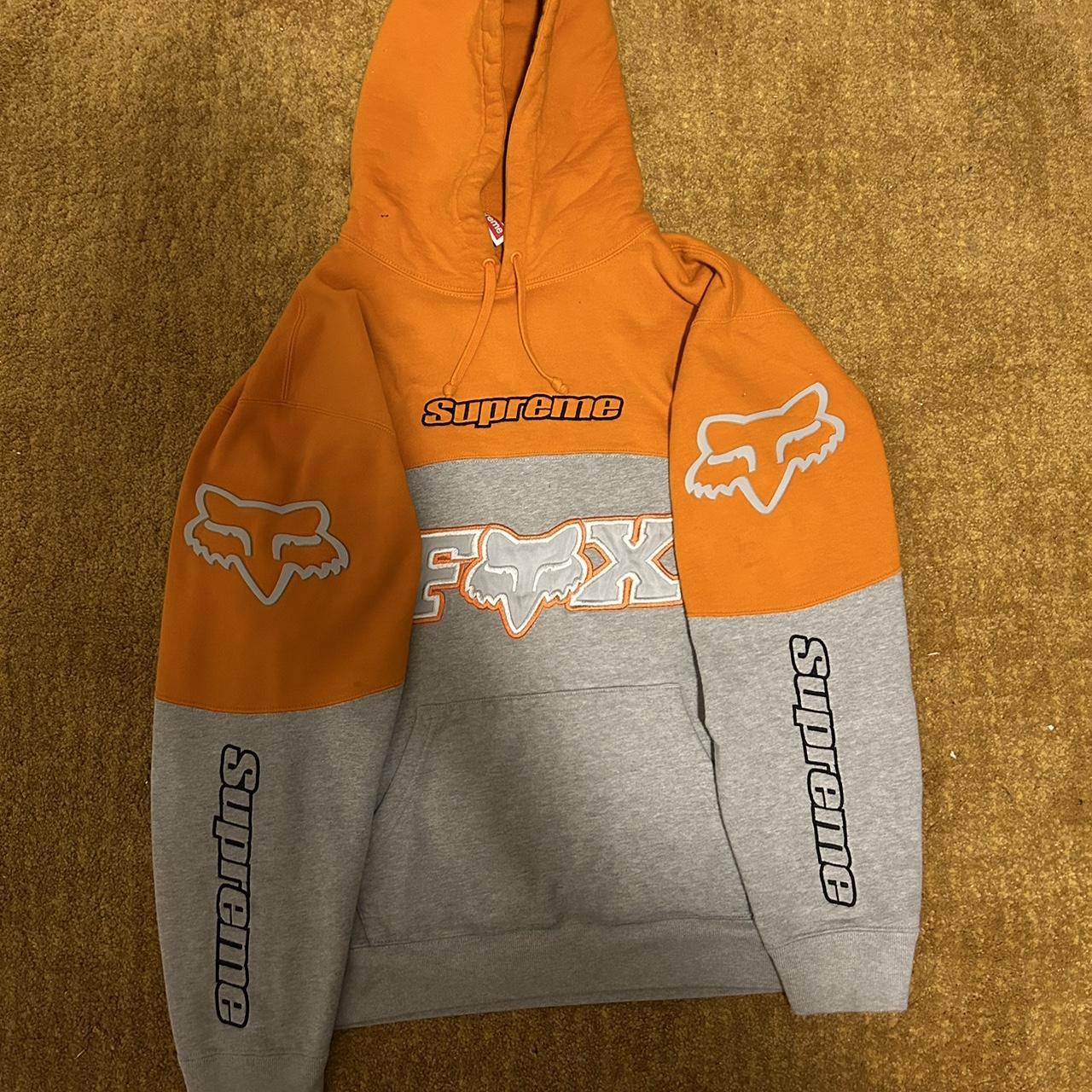 Supreme fox hoodie Depop