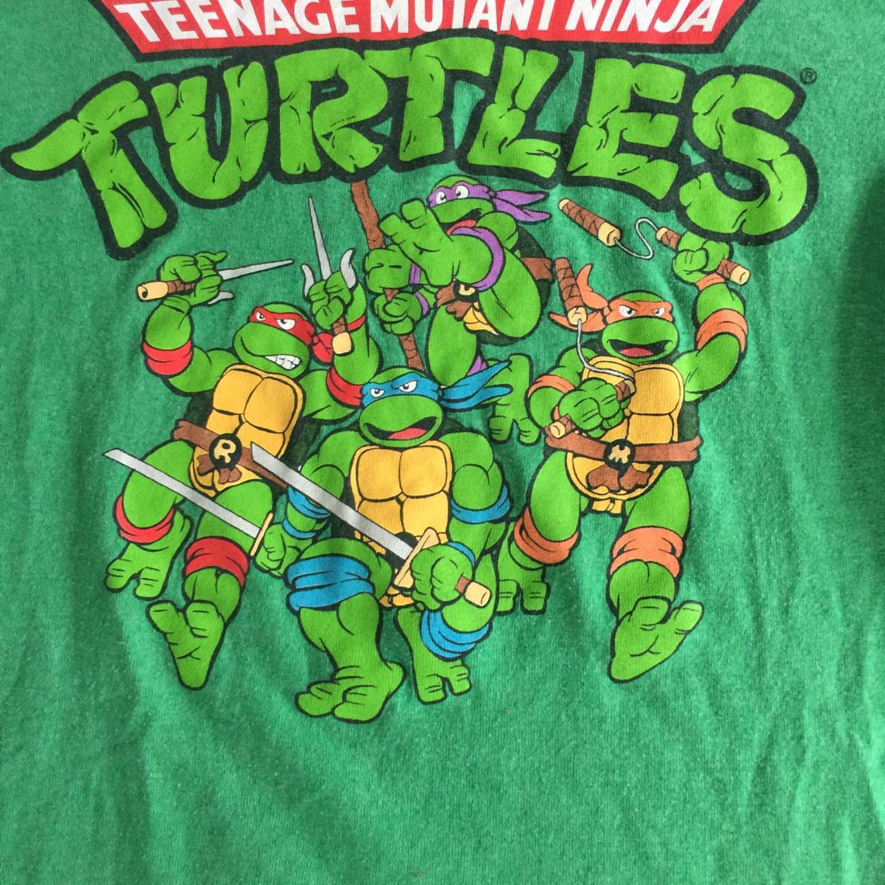 Teenage Mutant Ninja Turtles Shirt Men Large Green - Depop