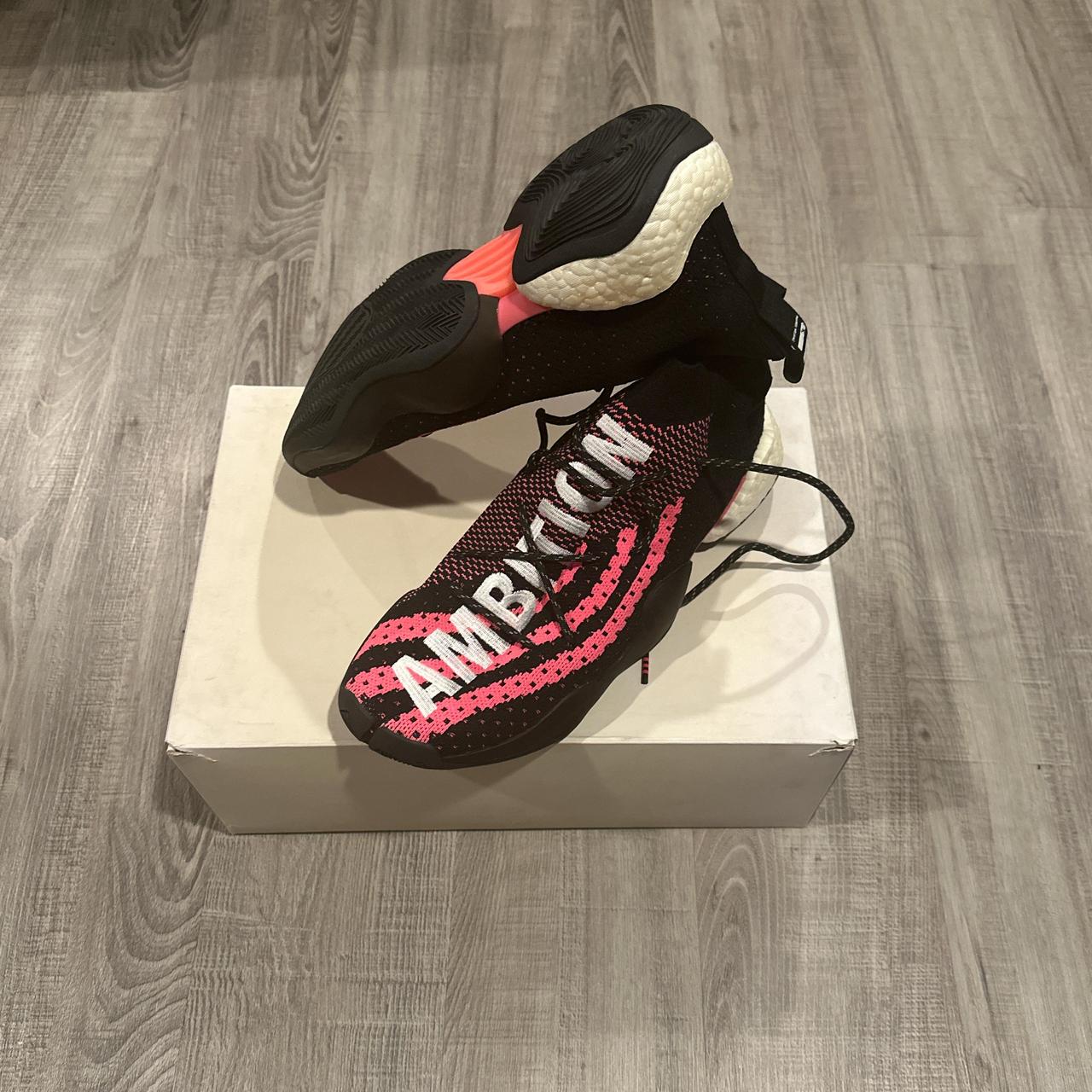 adidas Crazy BYW LVL X Pharrell Ambition Black. Depop