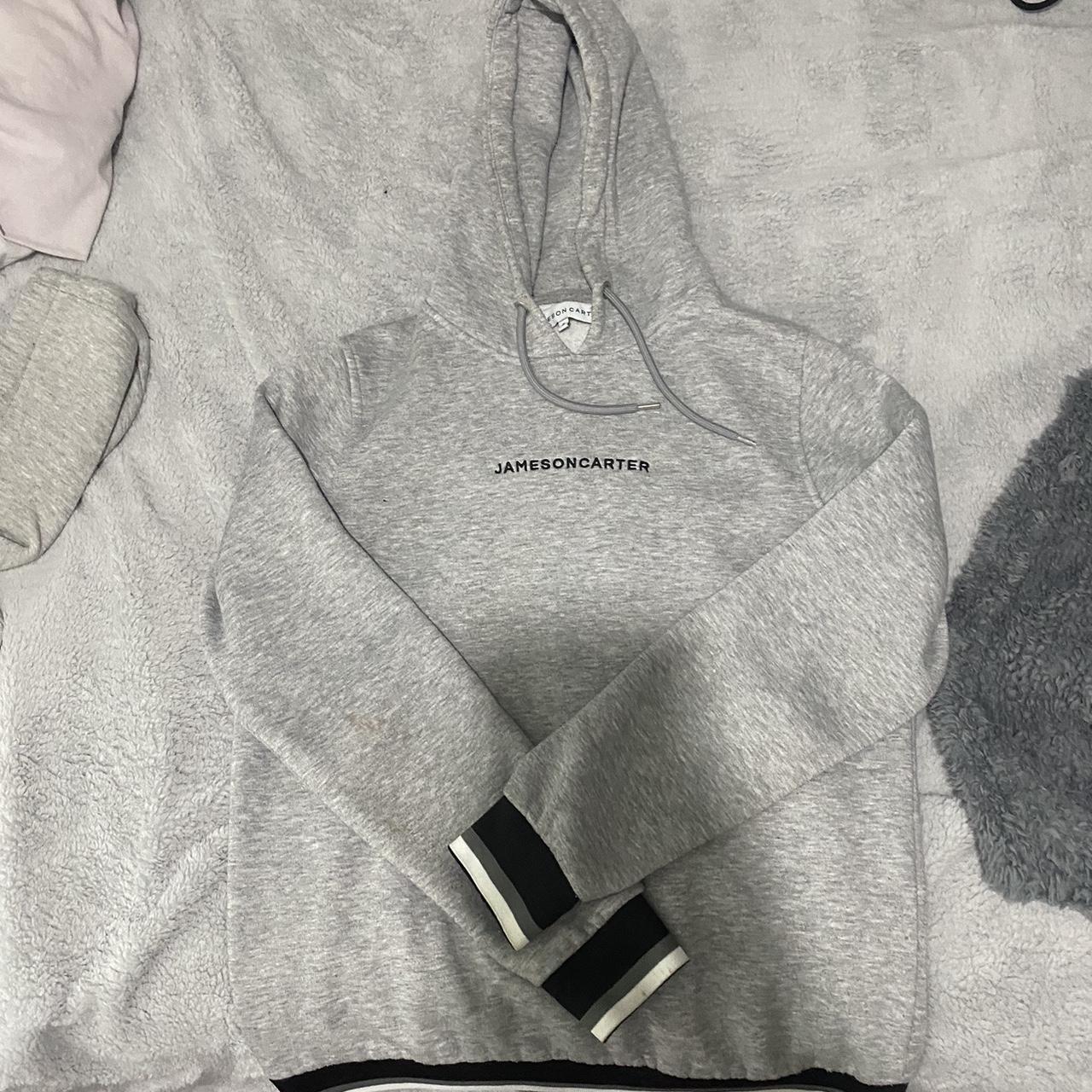 Mens Small James carter hoodie colours grey with