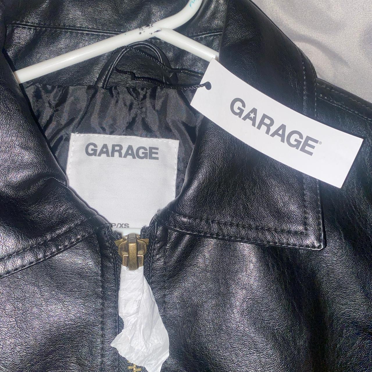 Garage sale bella faux leather jacket