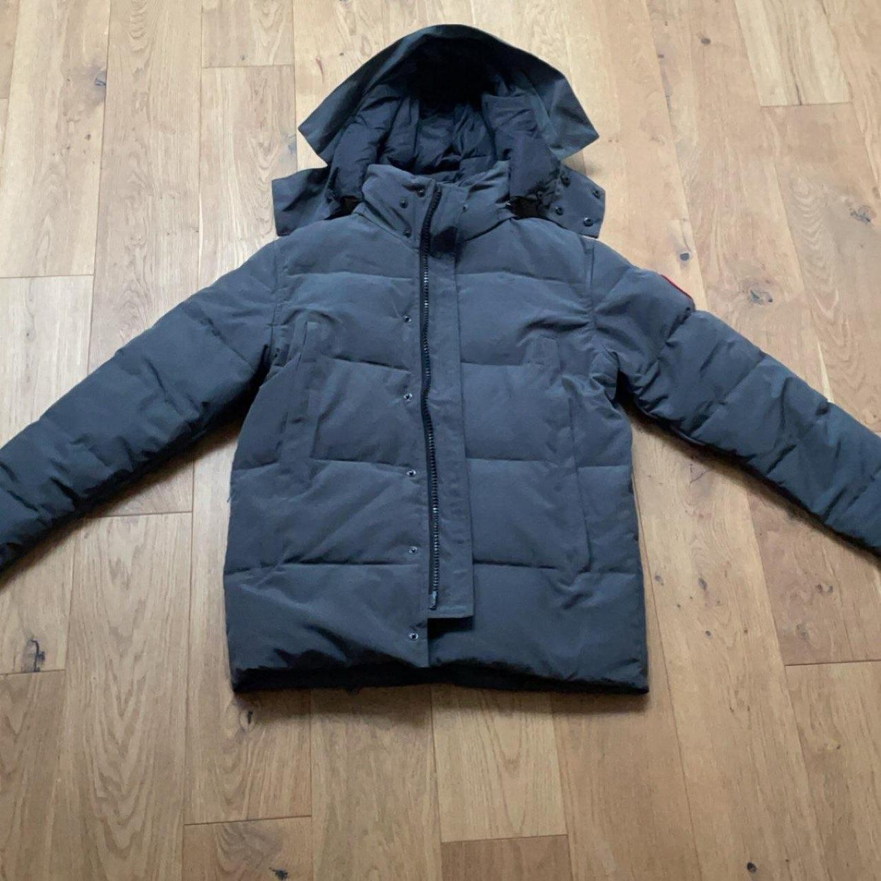 Canada goose grey wyndham jacket, bought as a gift... - Depop