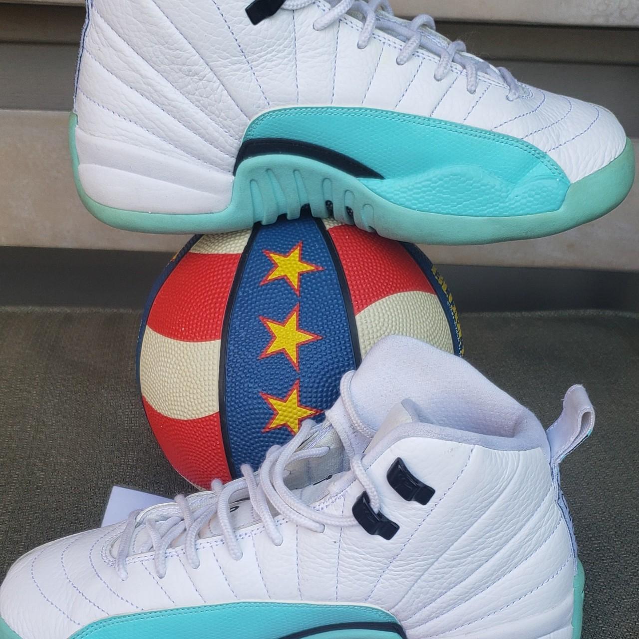 AIR JORDAN RETRO 12 AQUA AIR JORDAN 12 RETRO AQUA. Depop