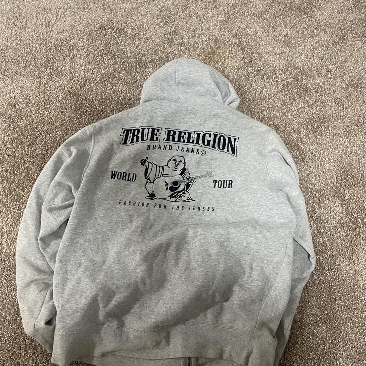 True religion hoodie - Depop