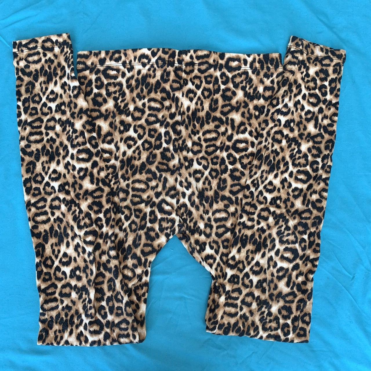 Leopard print hotsell leggings forever 21