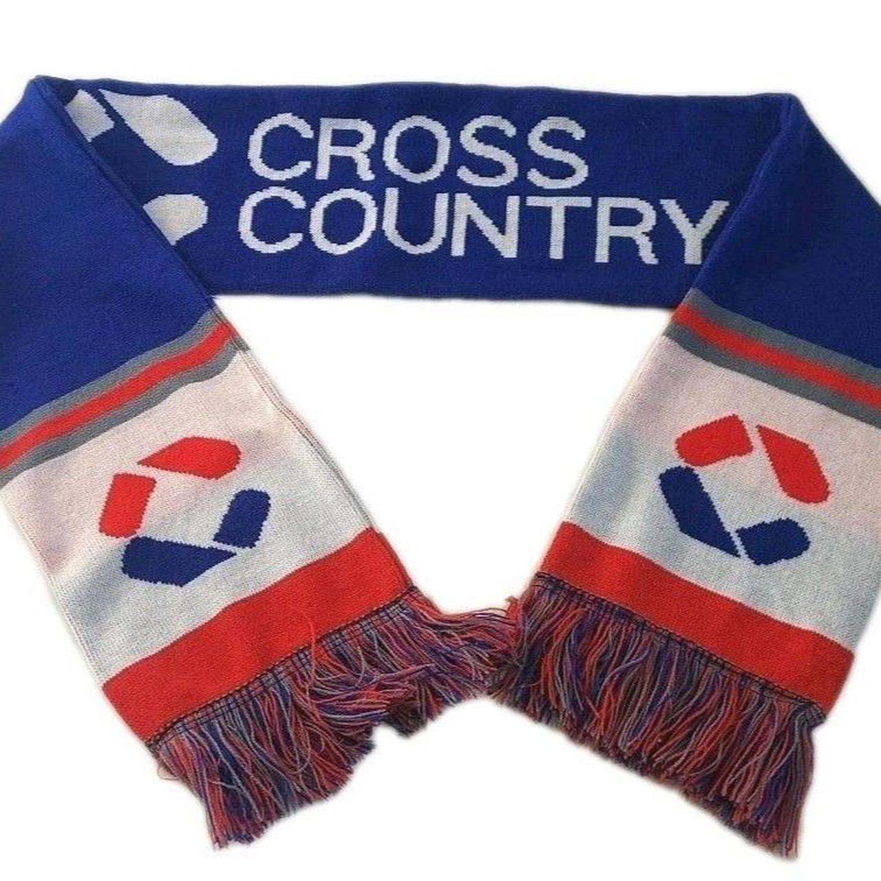 Source Unknown Men's Scarf - Blue/Red – The Red, … - image 1