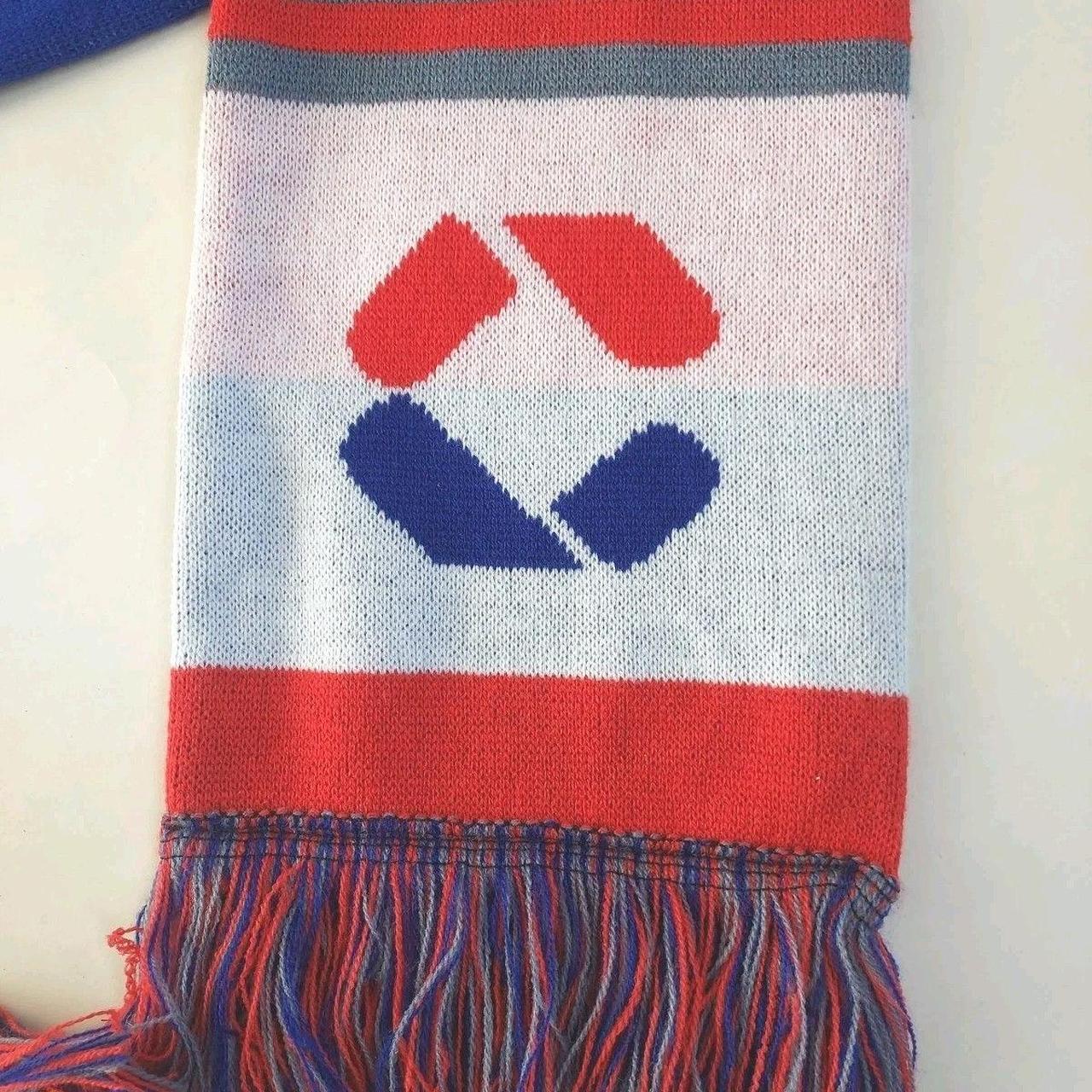 Source Unknown Men's Scarf - Blue/Red – The Red, … - image 2