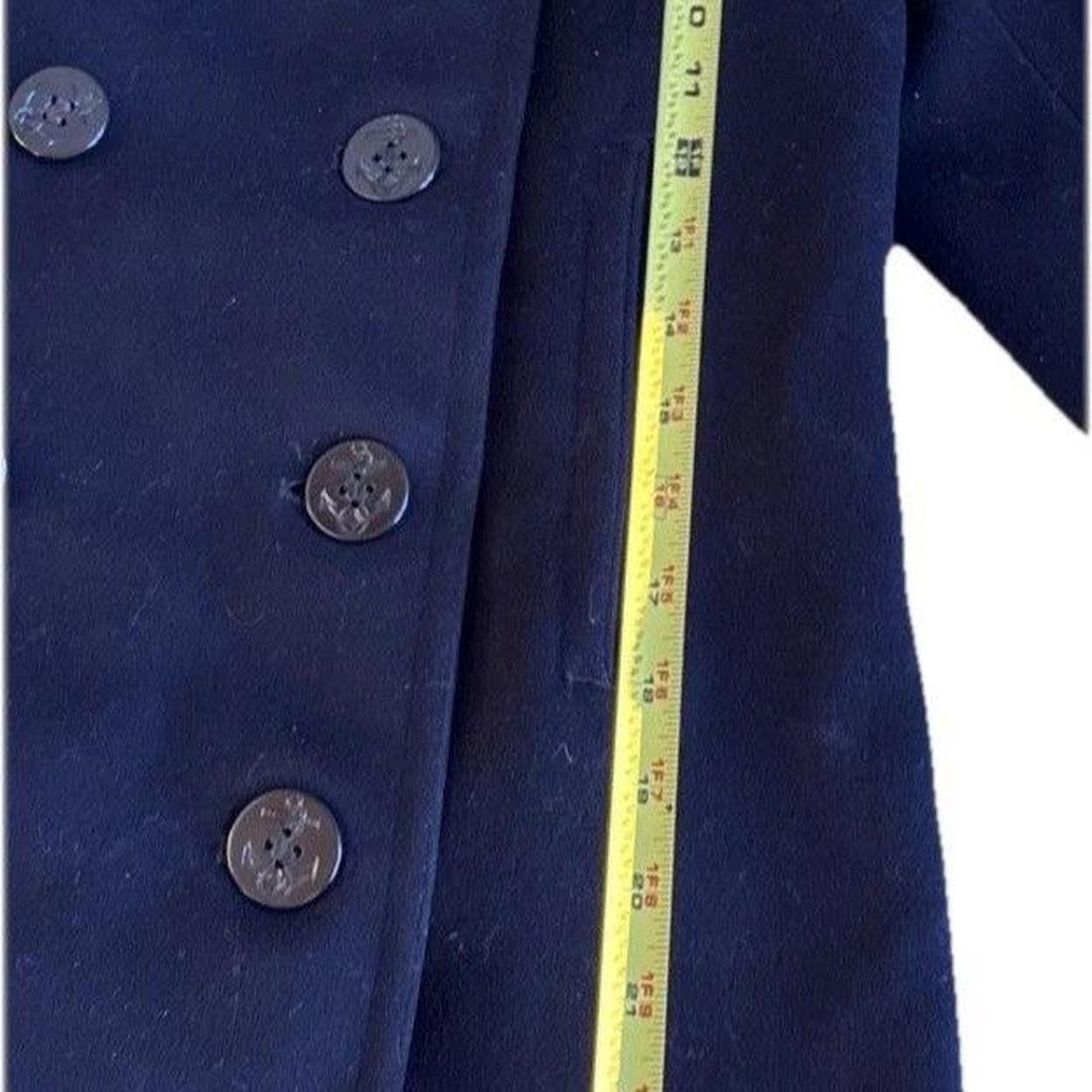 Source Unknown Men's Wool Coat - Blue - S – This … - image 7