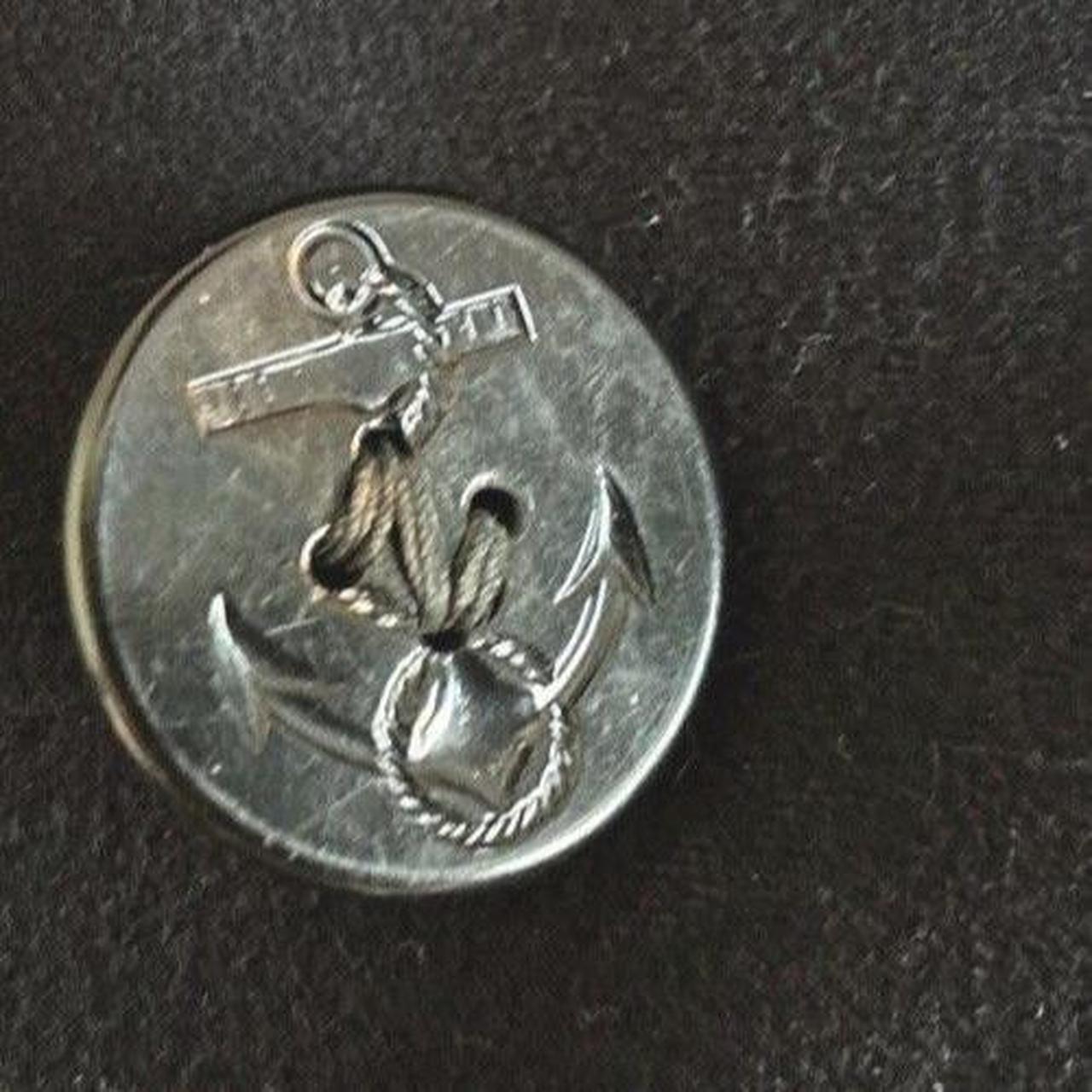 Source Unknown Men's Wool Coat - Blue - S – This … - image 2