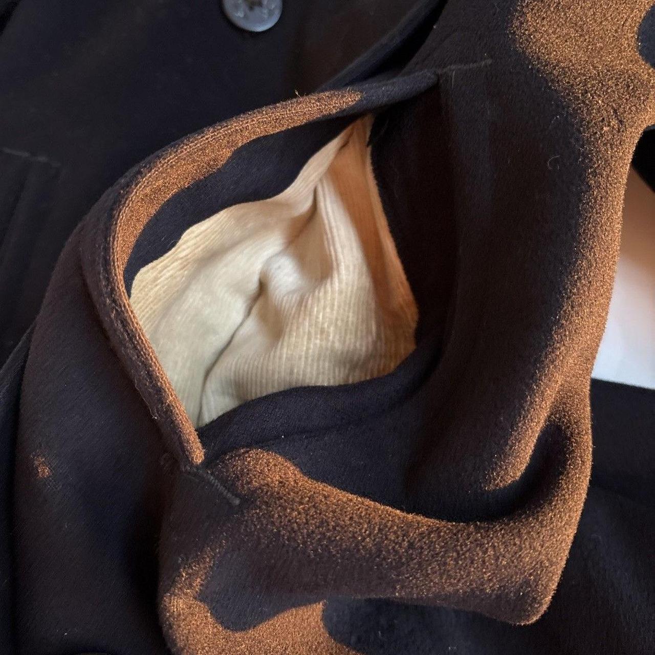 Source Unknown Men's Wool Coat - Blue - S – This … - image 4