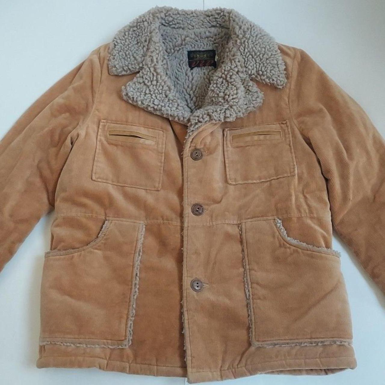 Source Unknown Men's Sherpa - Tan/Grey - XL – Vin… - image 1