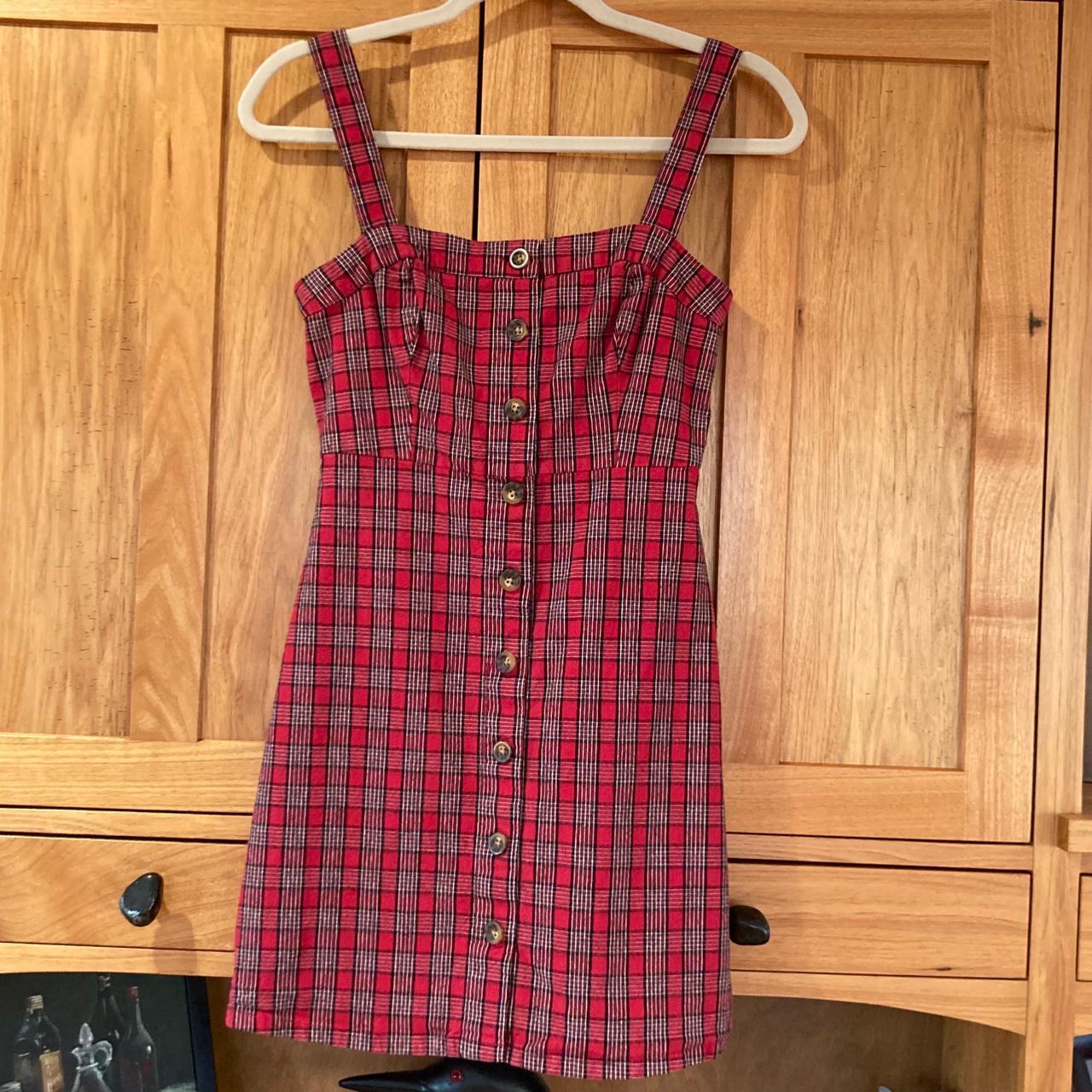 Hollister button deals front dress