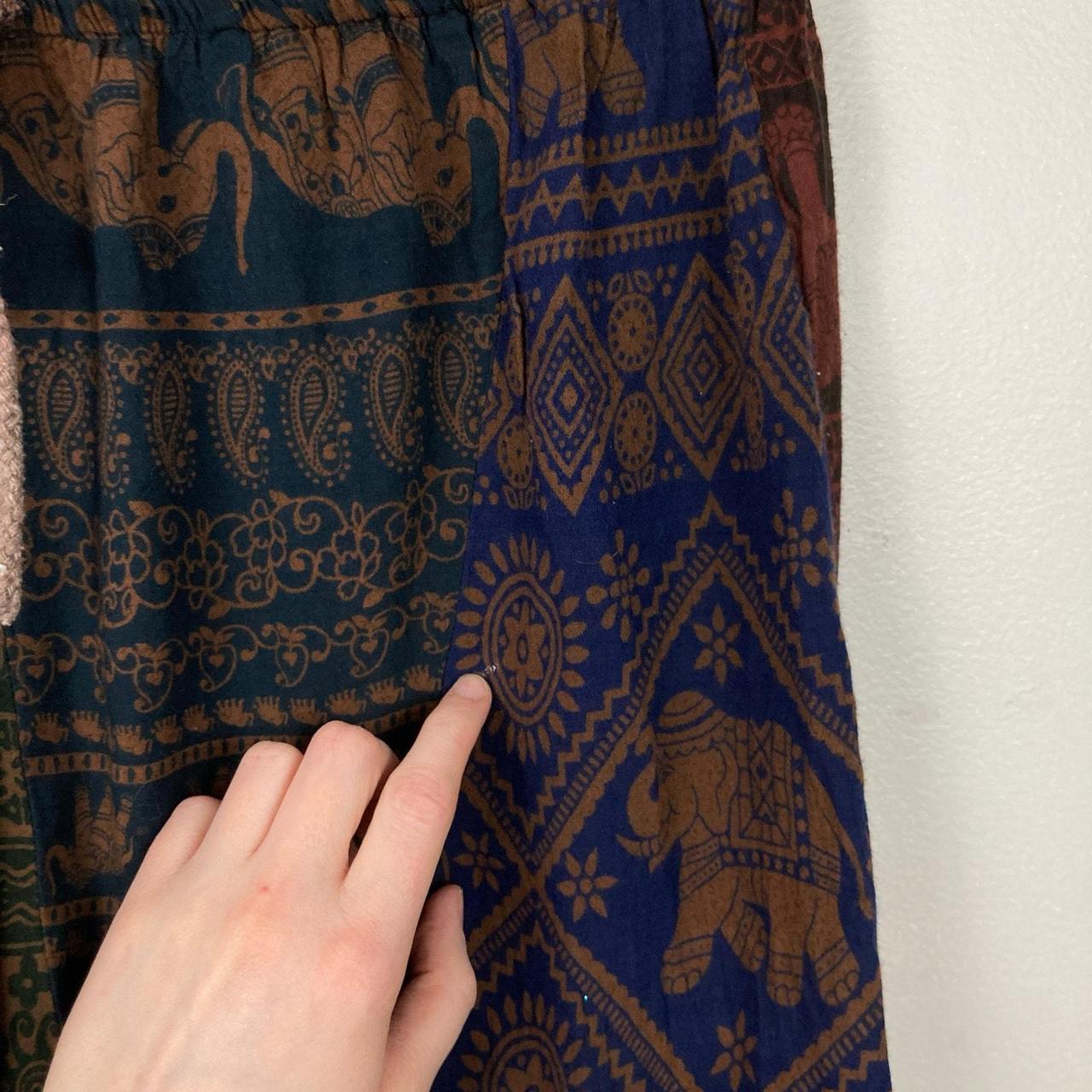 Preloved Women's Pants - Multi - M – Patchwork El… - image 5