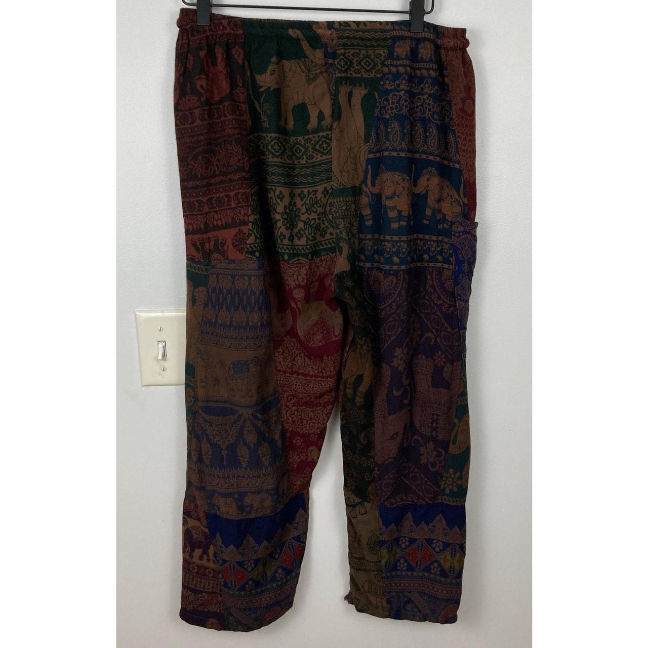Preloved Women's Pants - Multi - M – Patchwork El… - image 2