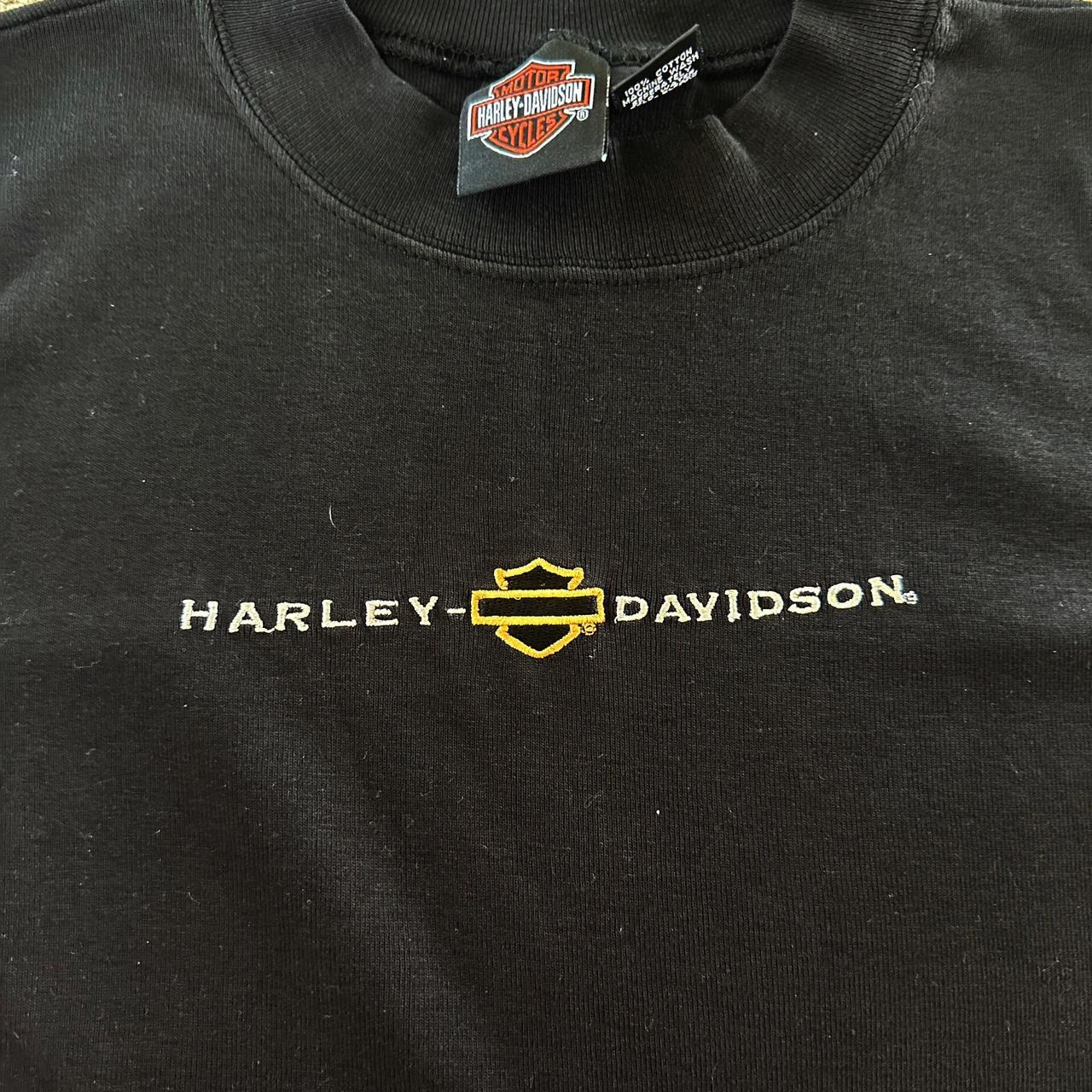 Harley Davidson Women's Black Vest | Depop