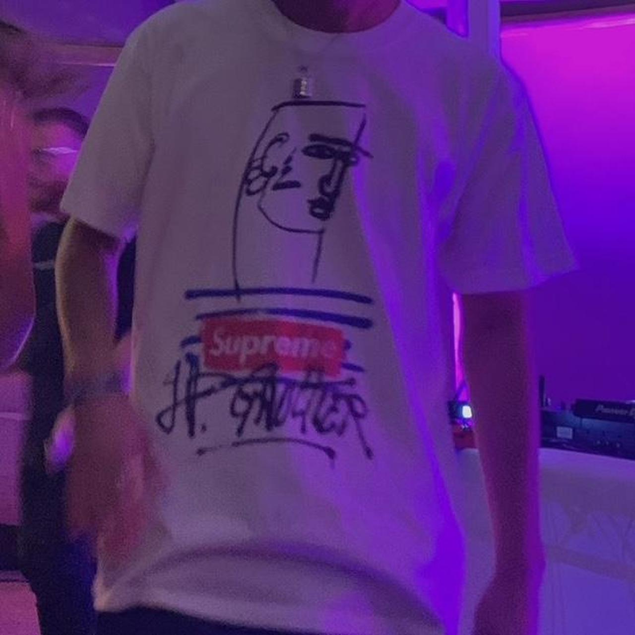 T shirt supreme x jean paul gaultier on sale