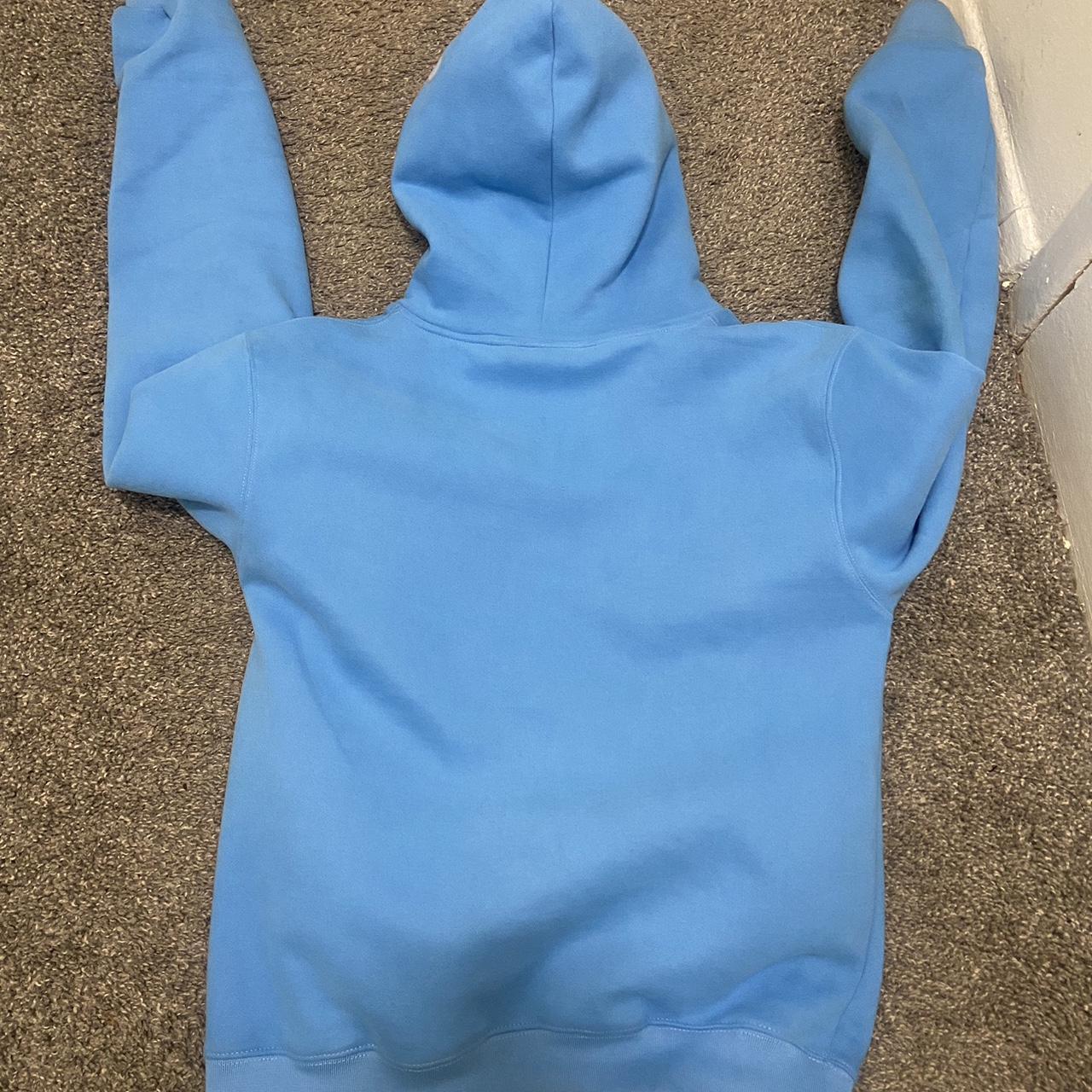 🌟 **Syna World Hoodie - Light Blue, Vibrant, and... - Depop