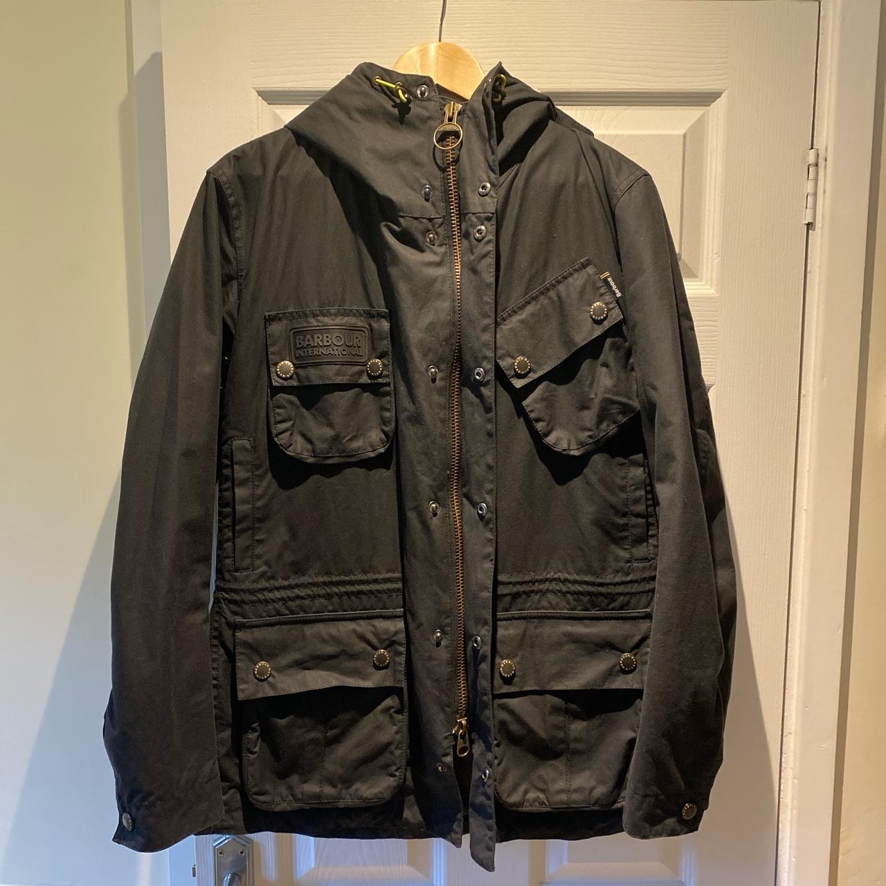 Barbour deals fog parka