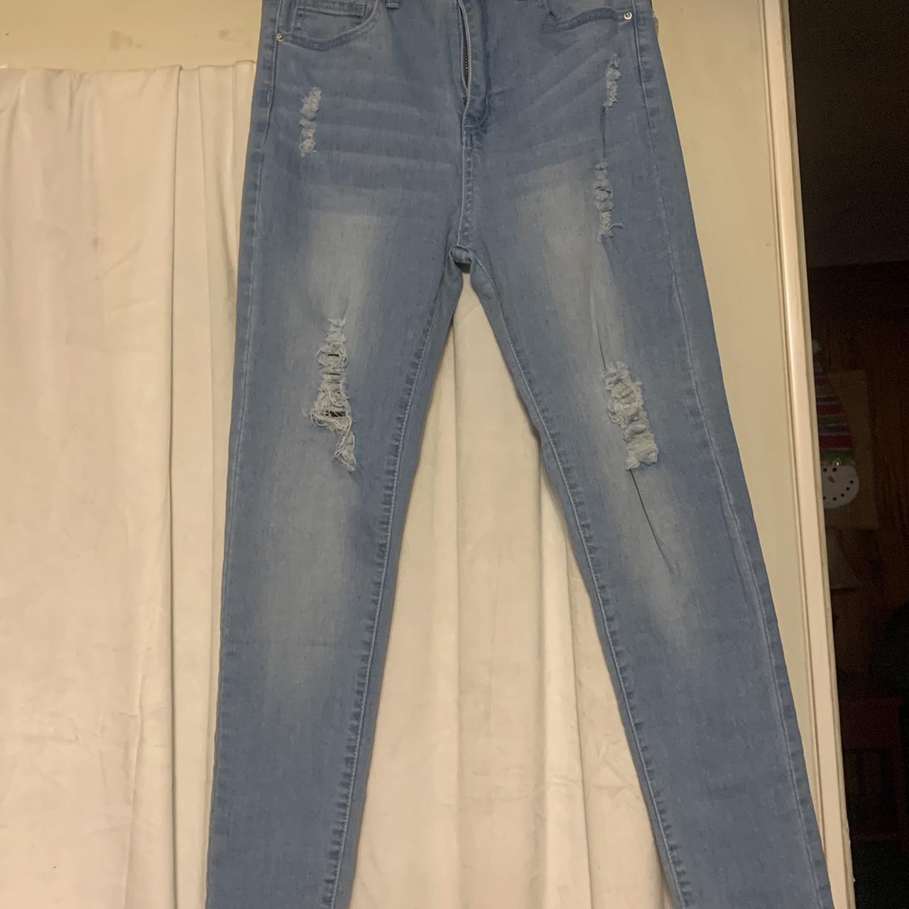 SHEIN Essnce High Waist Mom Fit Jeans