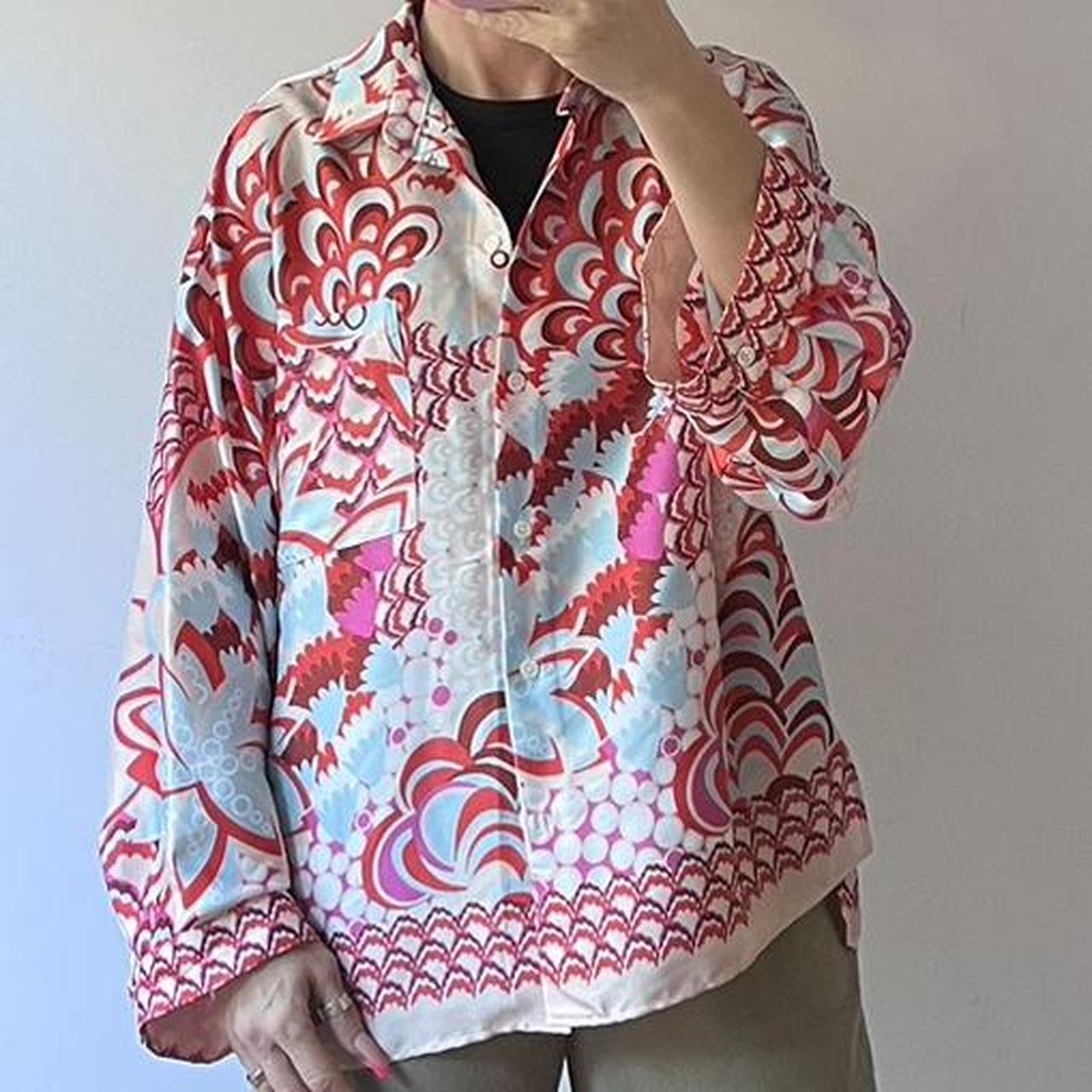 Zara multicoloured oriental balloon Depop