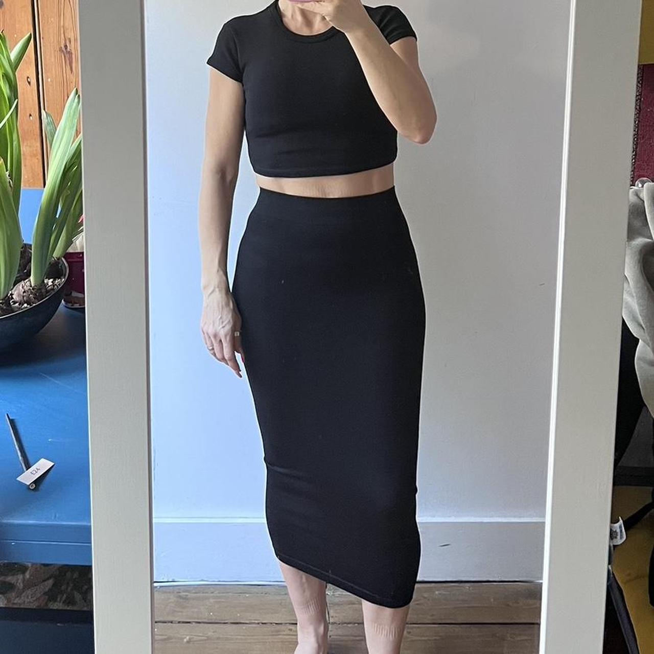 Black midi skirt primark best sale