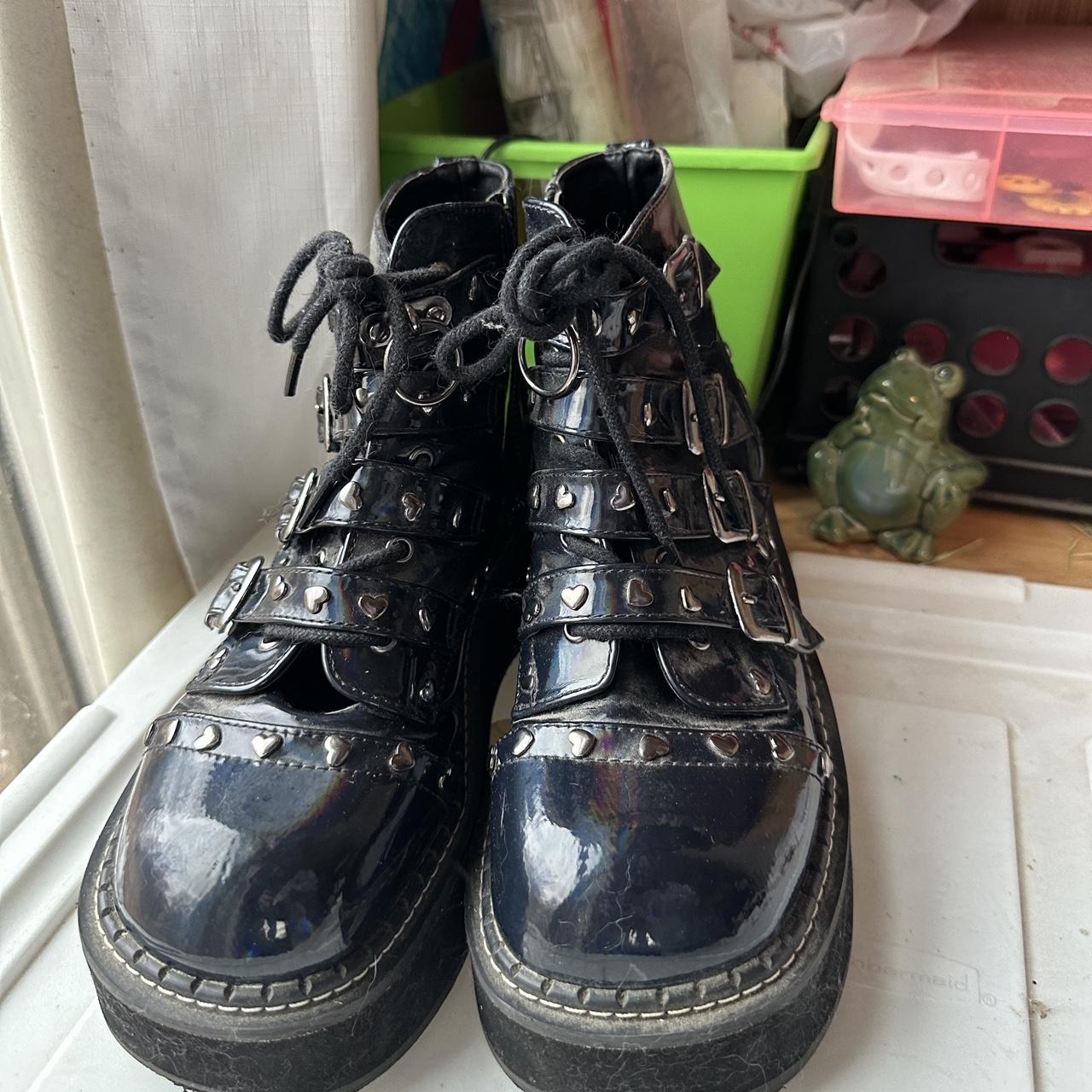 demonia emily 315 black