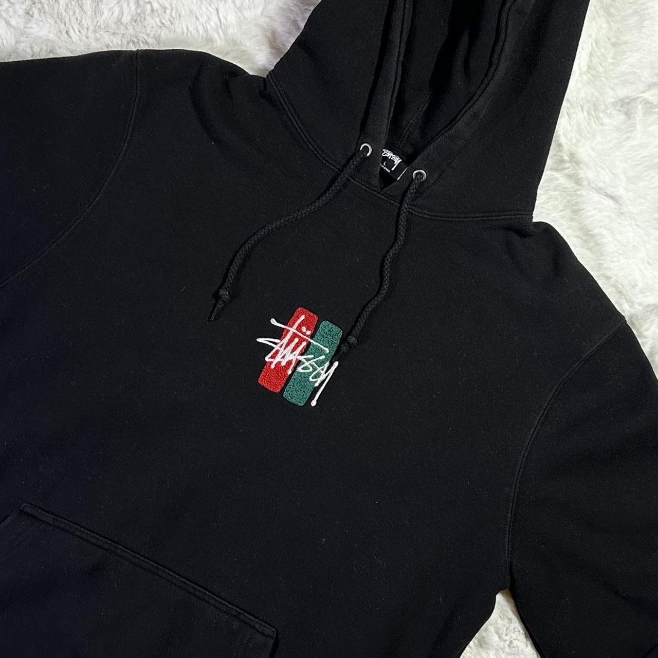 Stussy bars deals logo hoodie