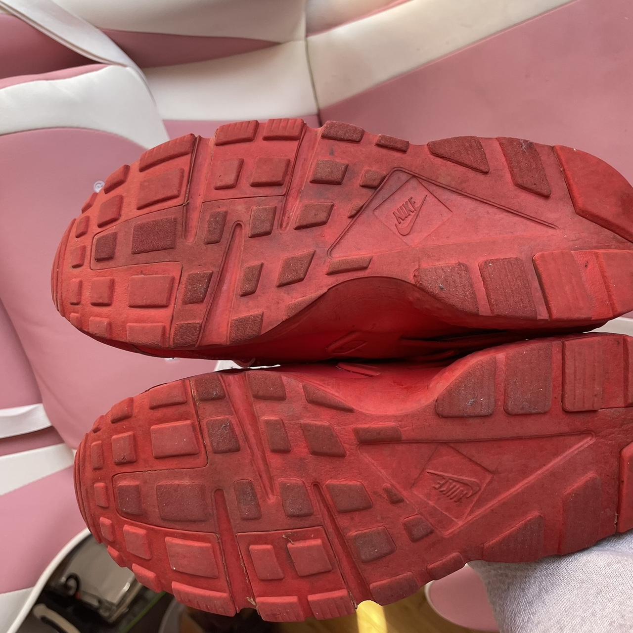 huaraches nike womens red