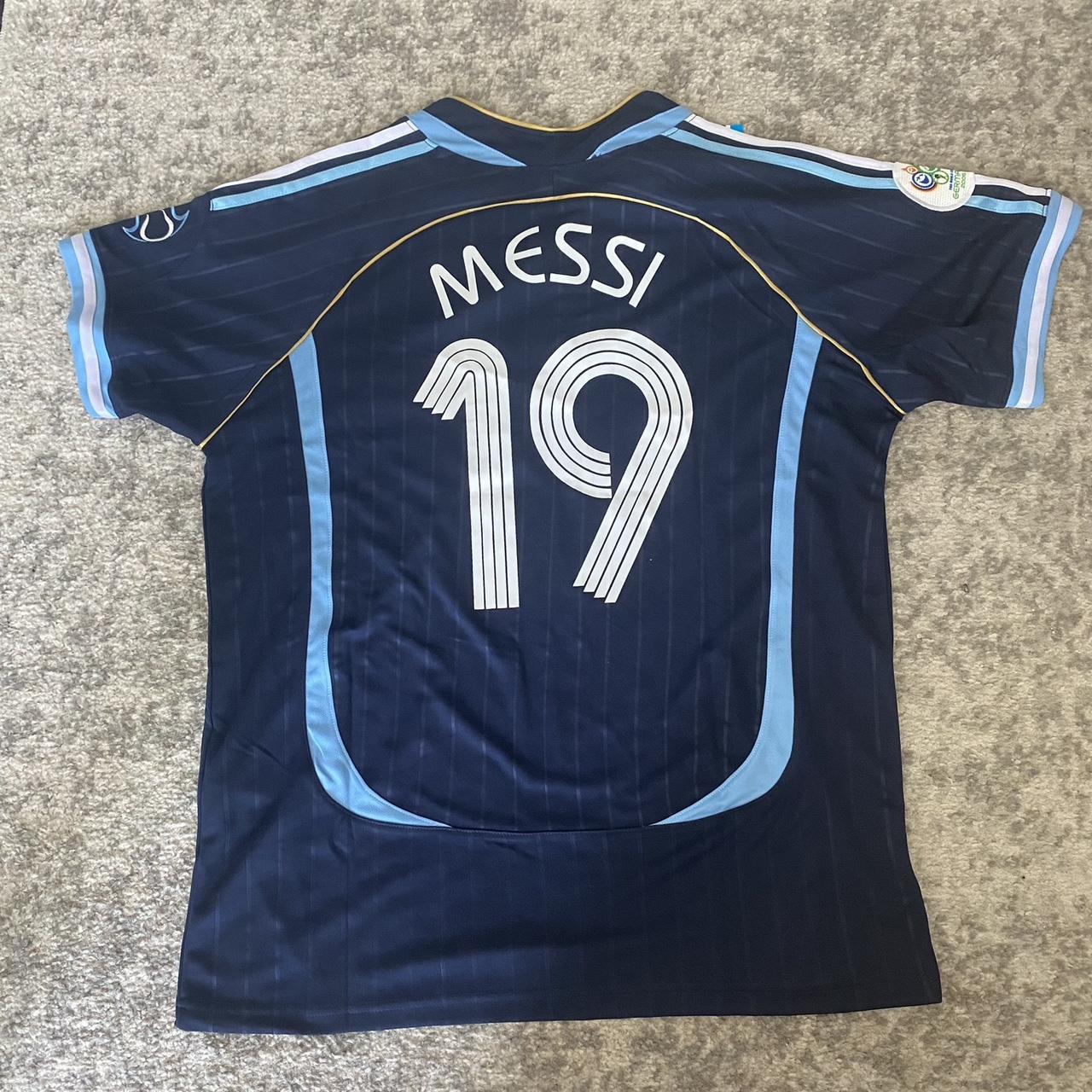 Vintage Lionel Messi Argentina Jersey - Depop