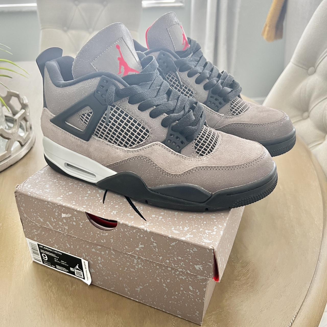 Air Jordan Taupe Haze 4s (US 9) Box Included Almost... - Depop