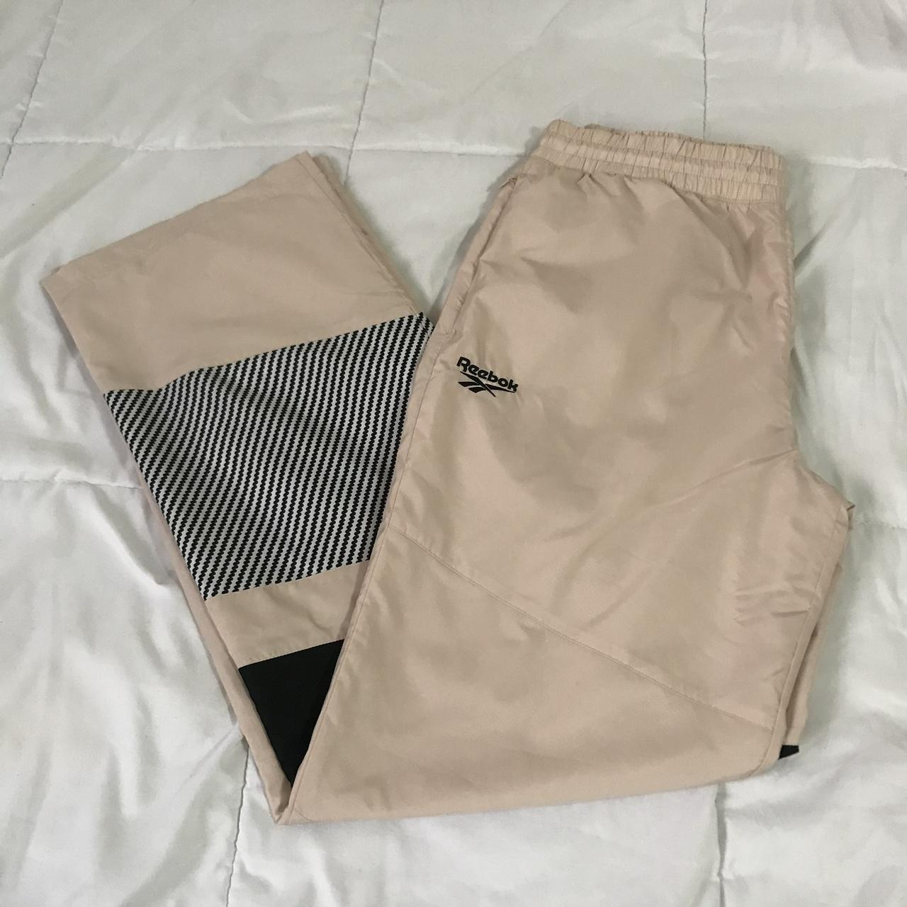 Reebok trousers womens sale pink