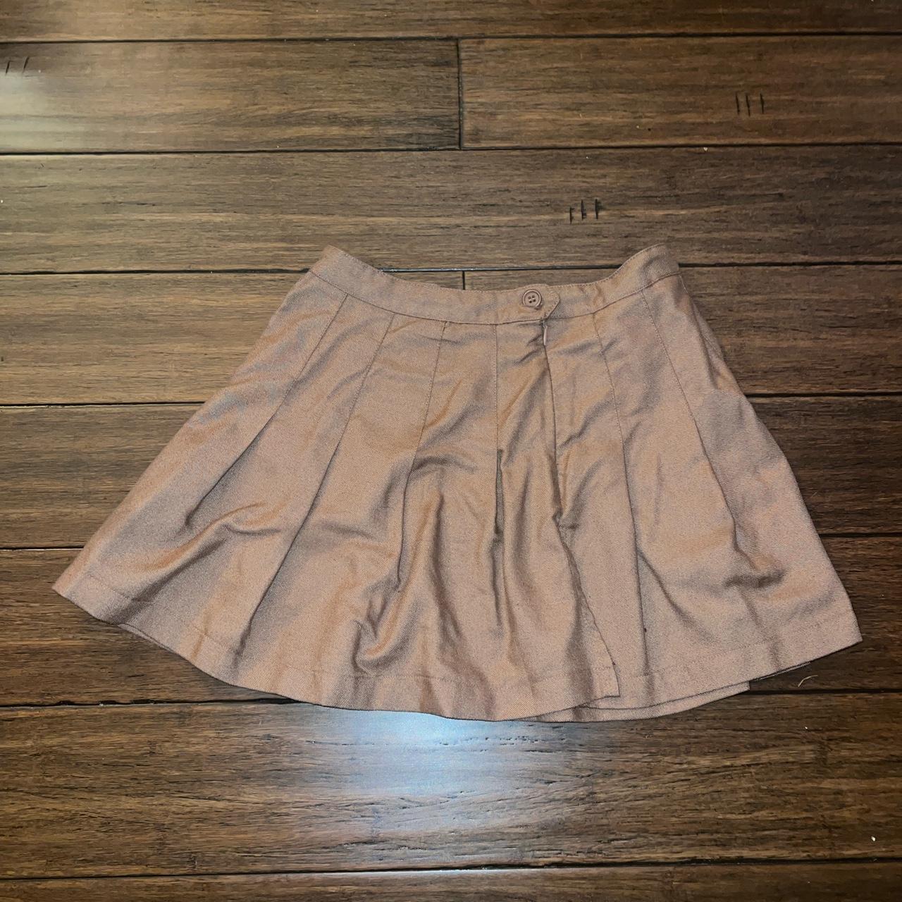 Brown skirt - Depop