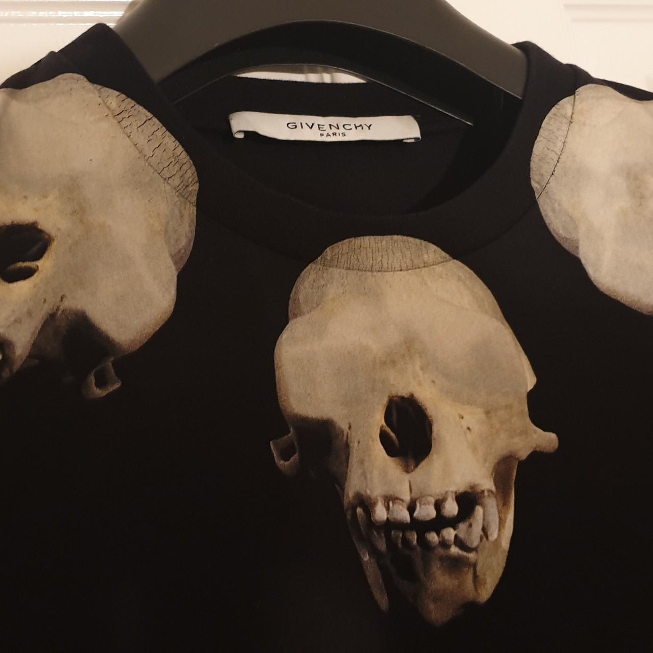 givenchy army skull t shirt