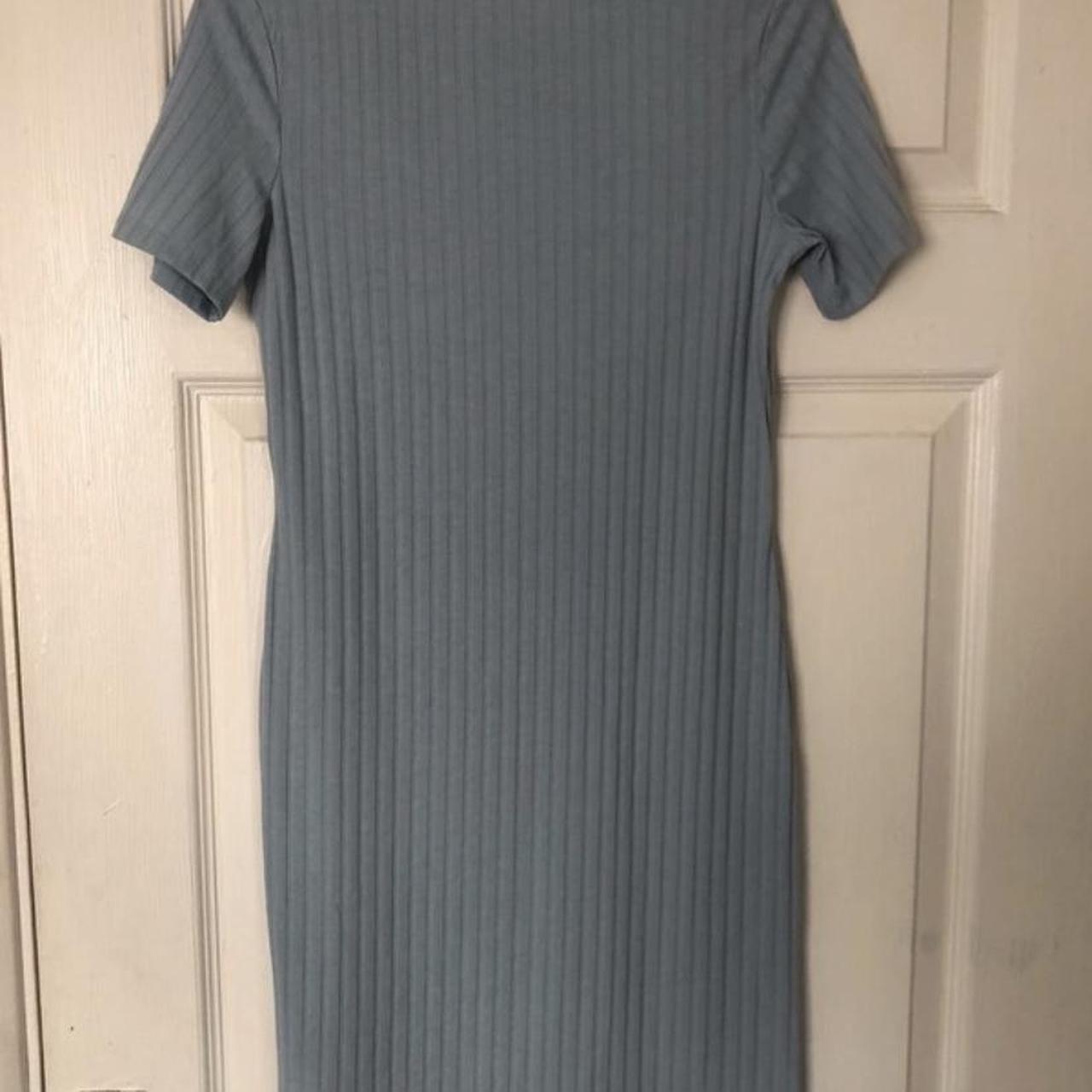 Blue bodycon dress, only worn to try on, without... - Depop