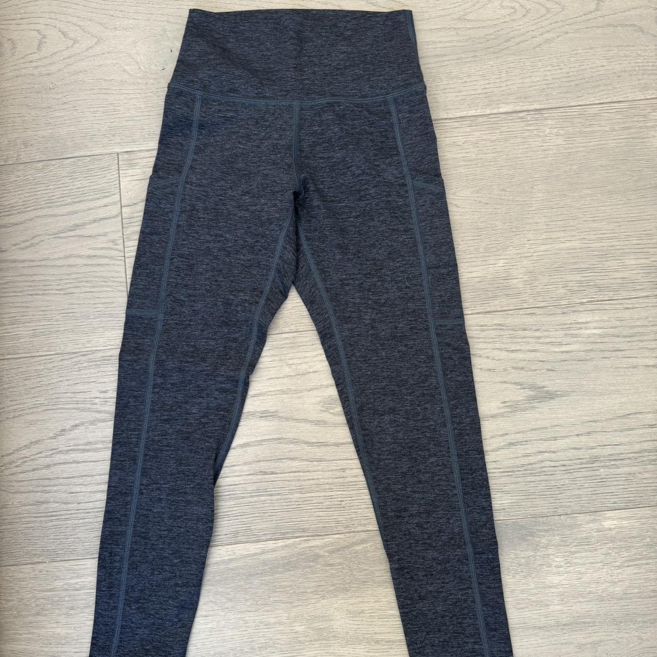 OFFLINE by Aerie Hugger Leggings charcoal heather - Depop