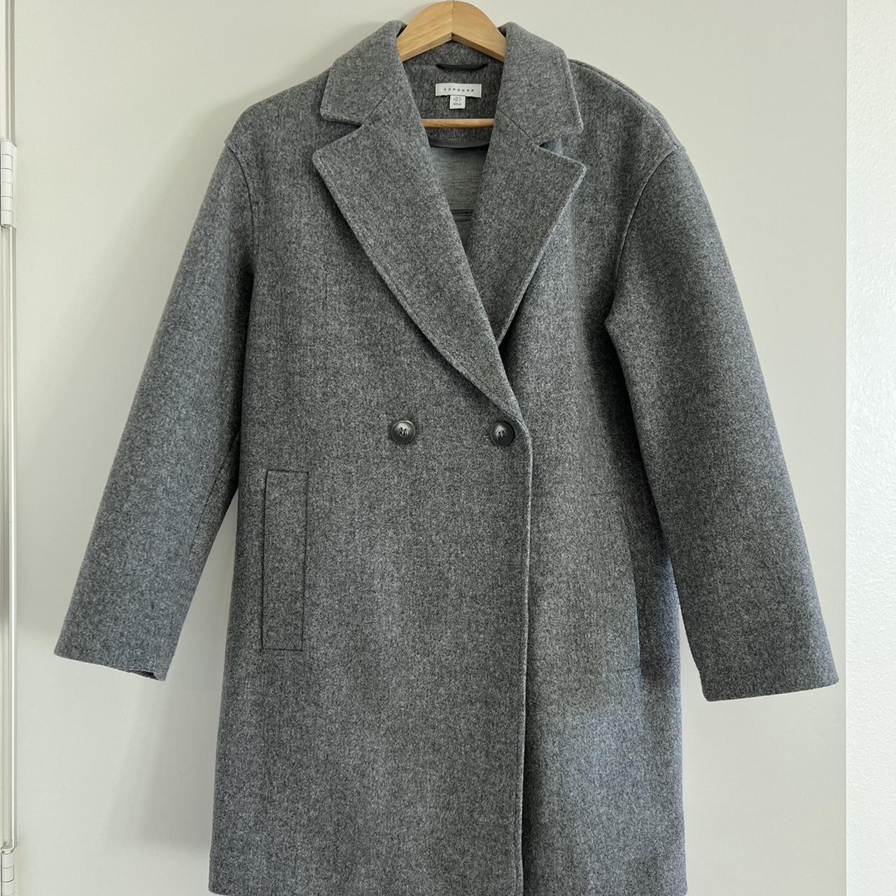 Topshop mid length coat #womenscoat #coats #coat - Depop