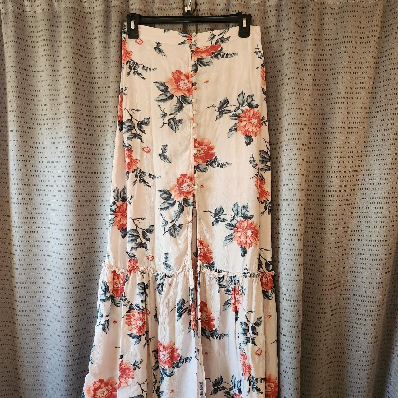 American eagle floral maxi skirt hotsell