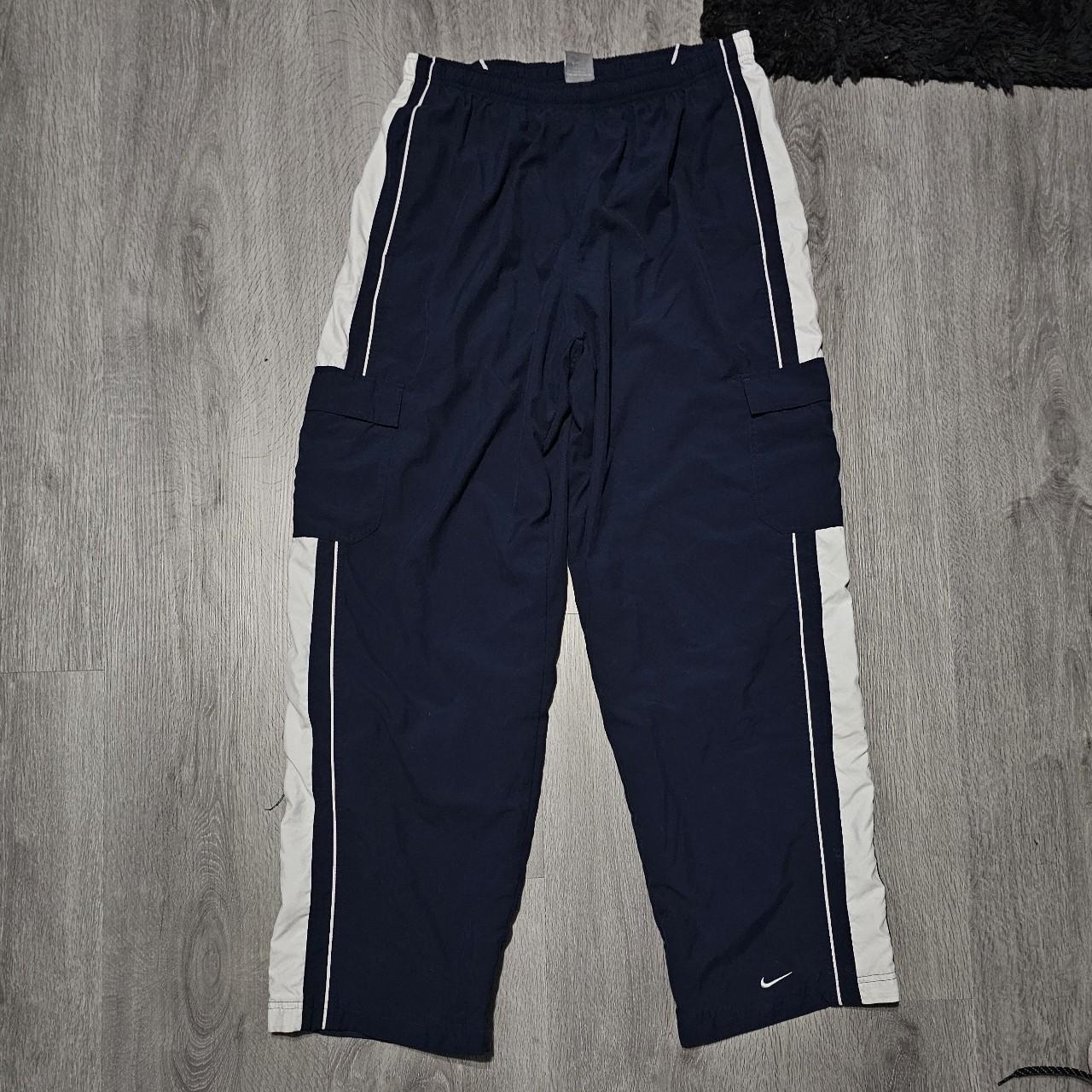 royal blue nike track pants