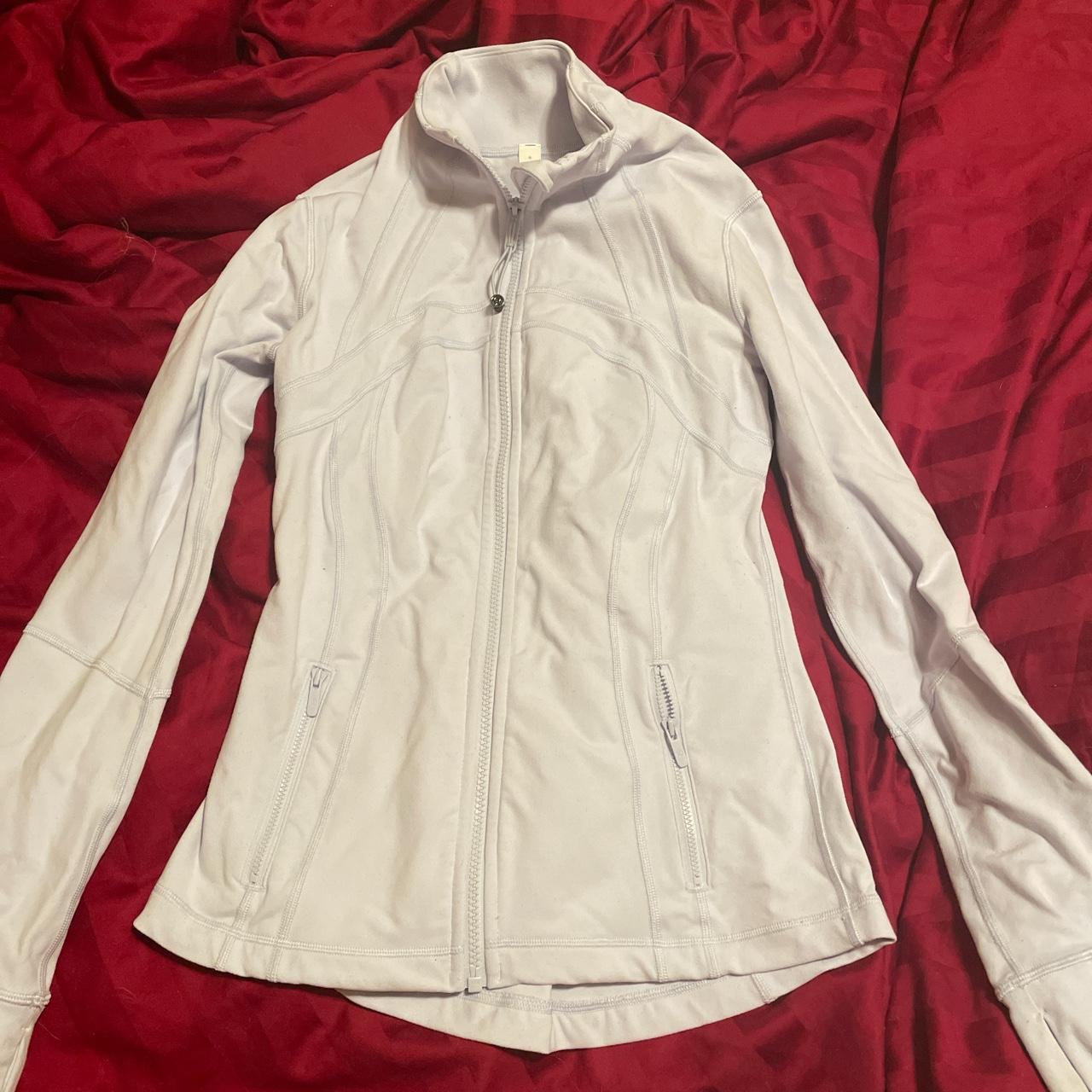 Light purple Lululemon bbl jacket (lululeomon size... Depop