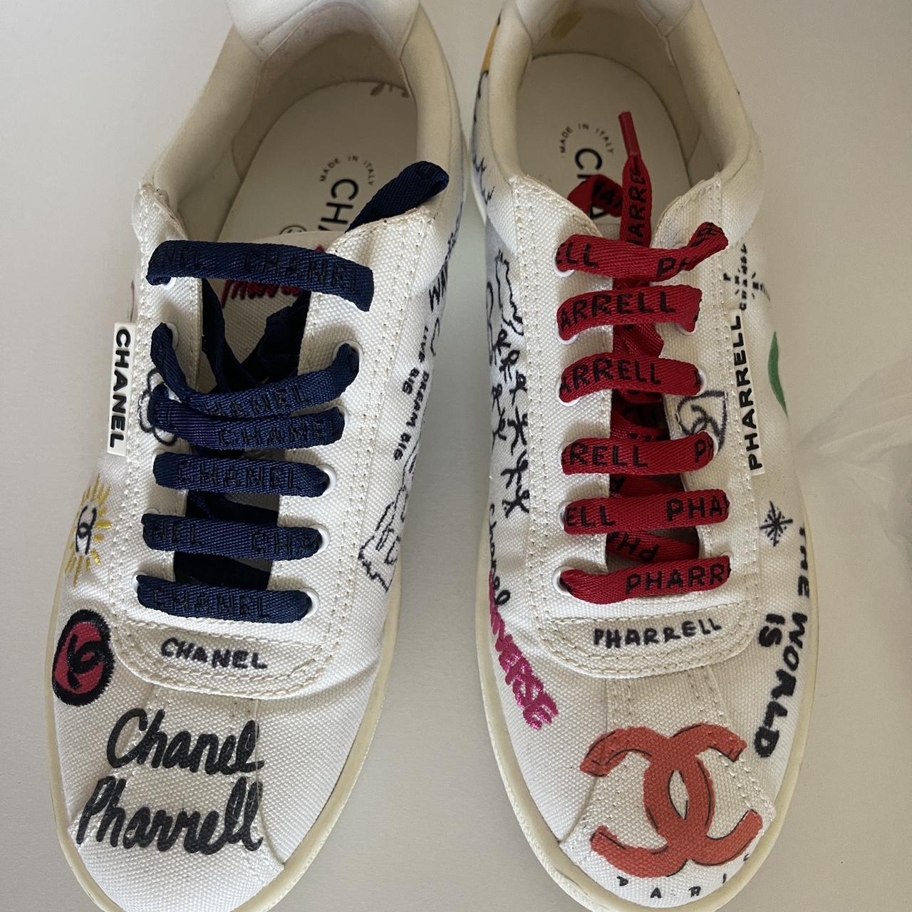 Chanel clearance pharrell trainers