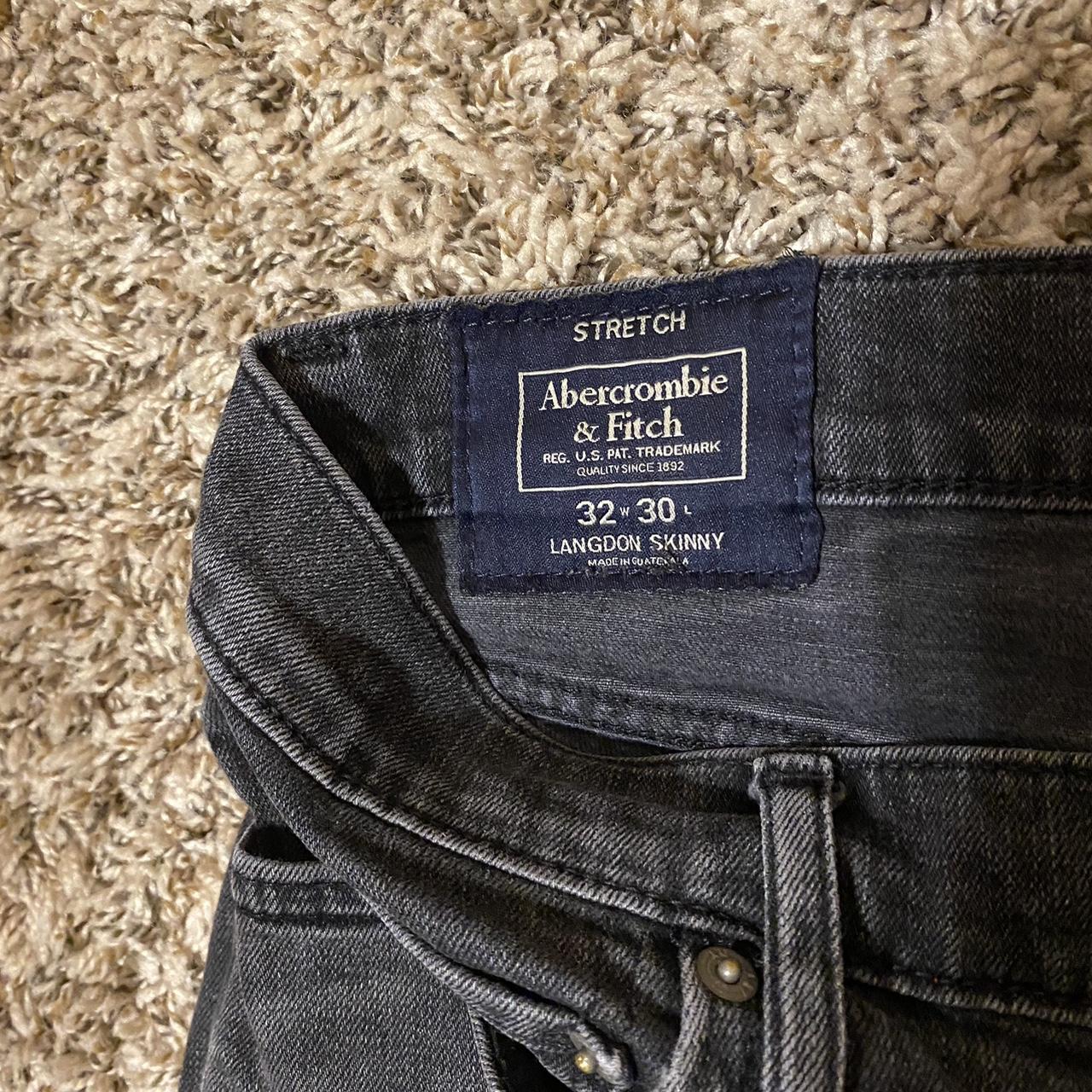 Abercrombie and best sale fitch stretch jeans